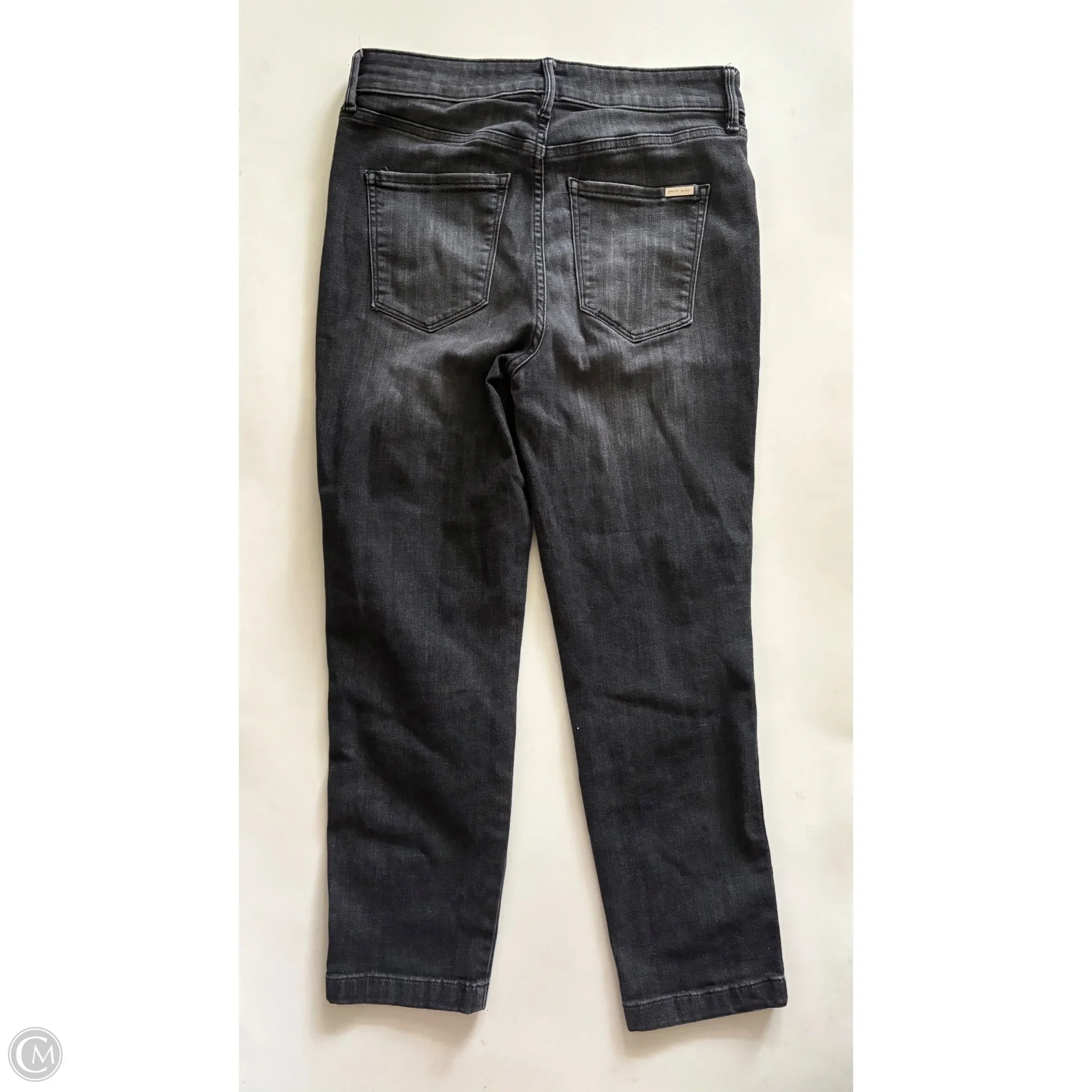 Jeans Cropped By White House Black Market In Black, Size: 6 - Image 2