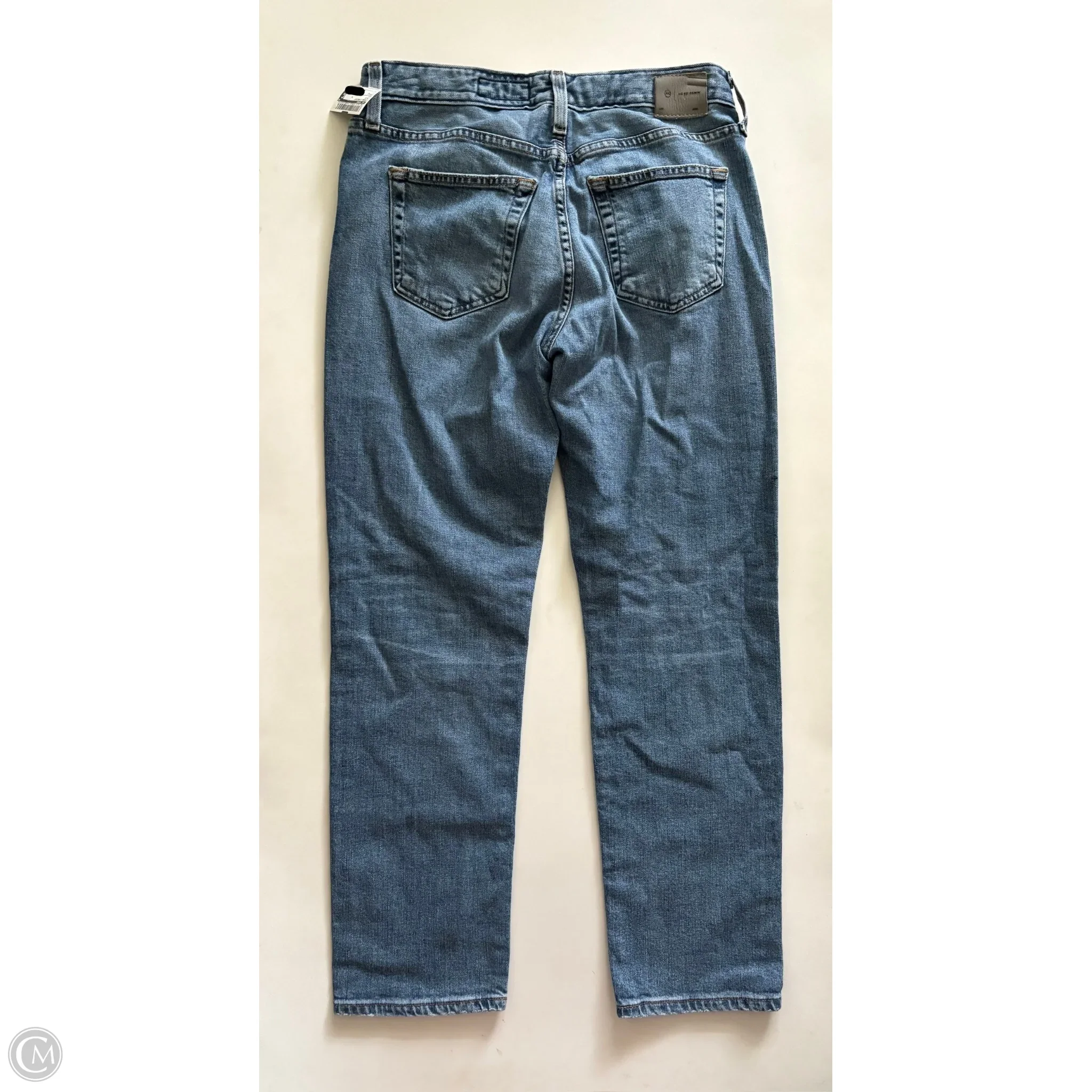 Jeans Straight By Ag Jeans In Blue, Size: 4 - Image 2