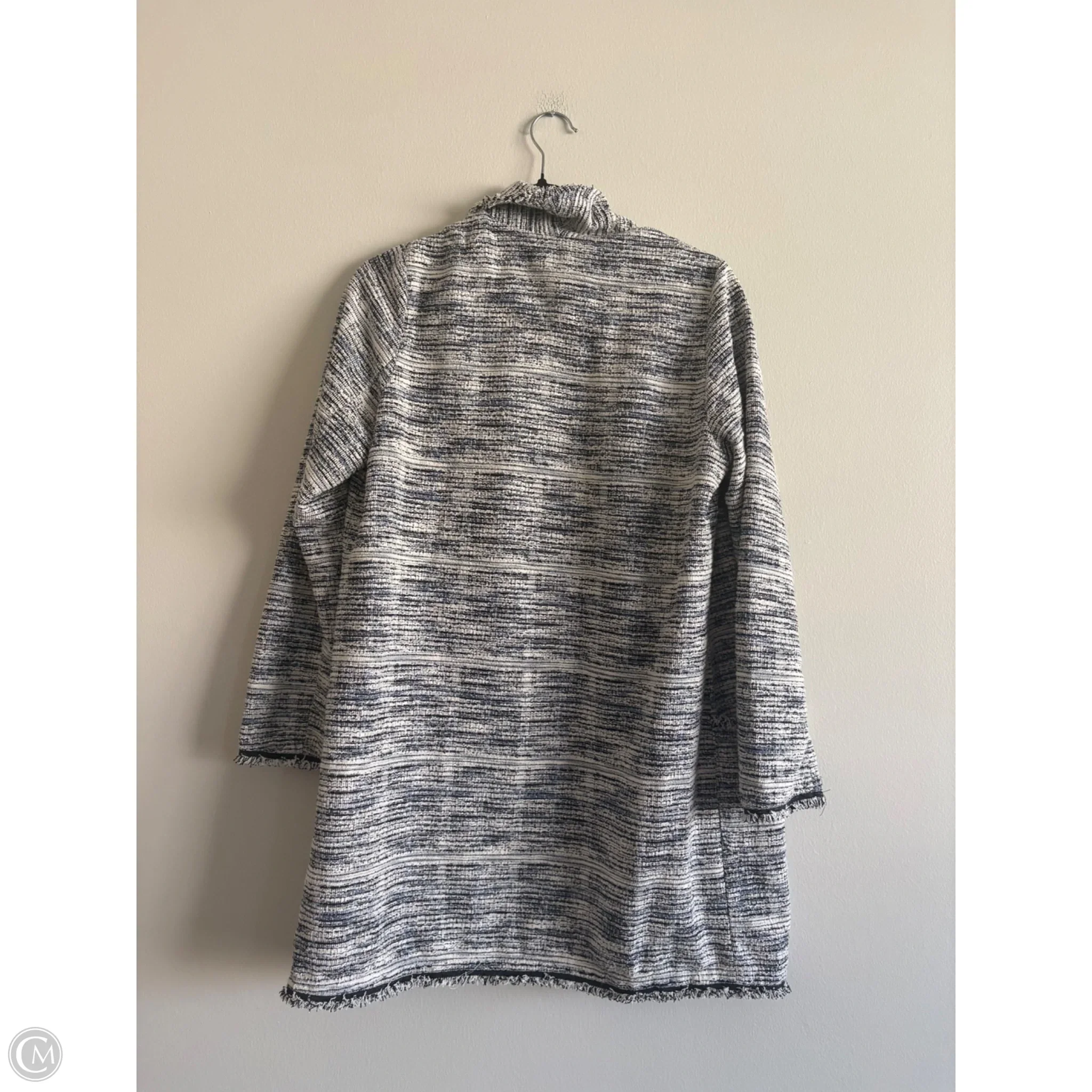 Sweater Cardigan By Max Studio In Blue, Size: M - Image 2