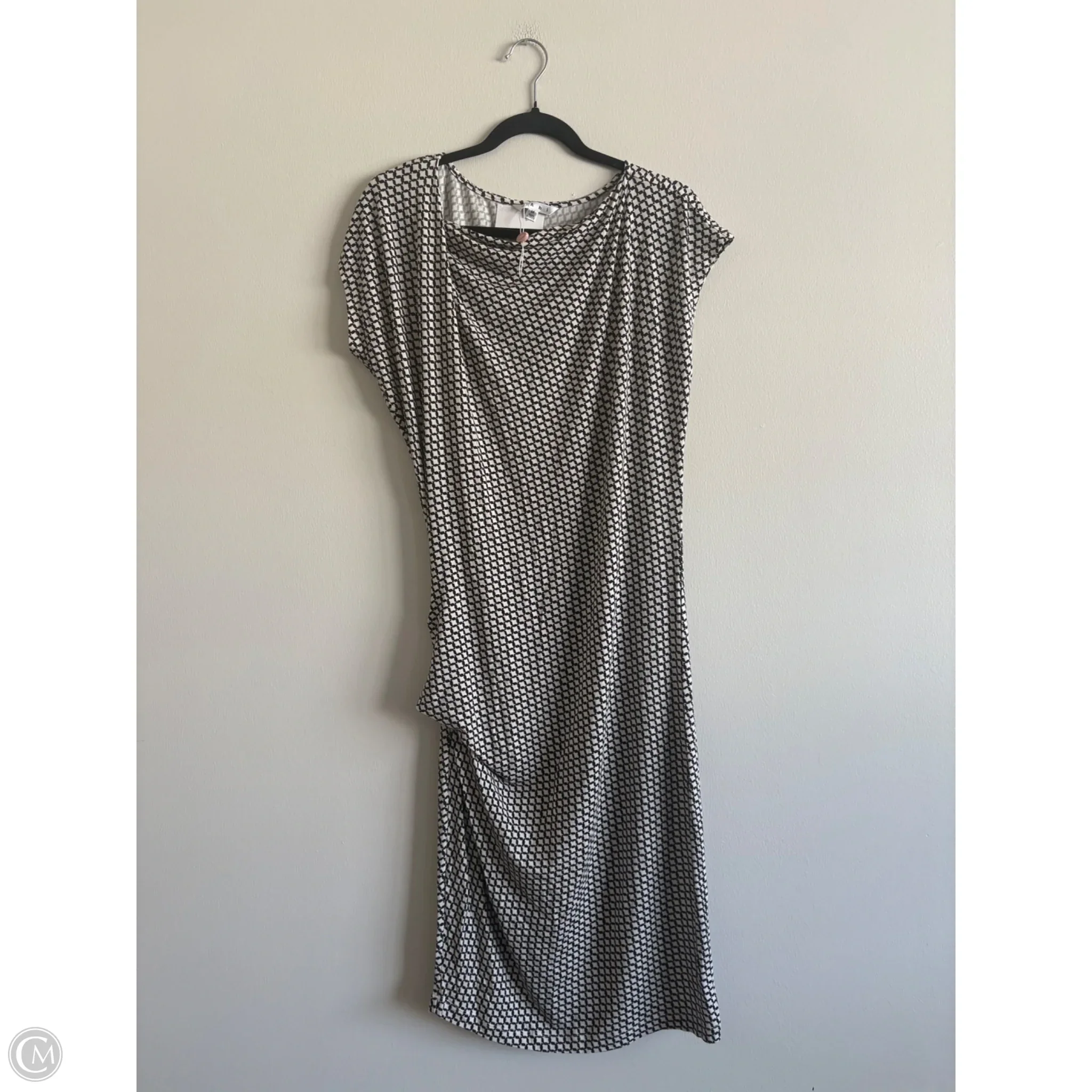 Dress Casual Maxi By Cabi In Black & Cream, Size: M - Image 1