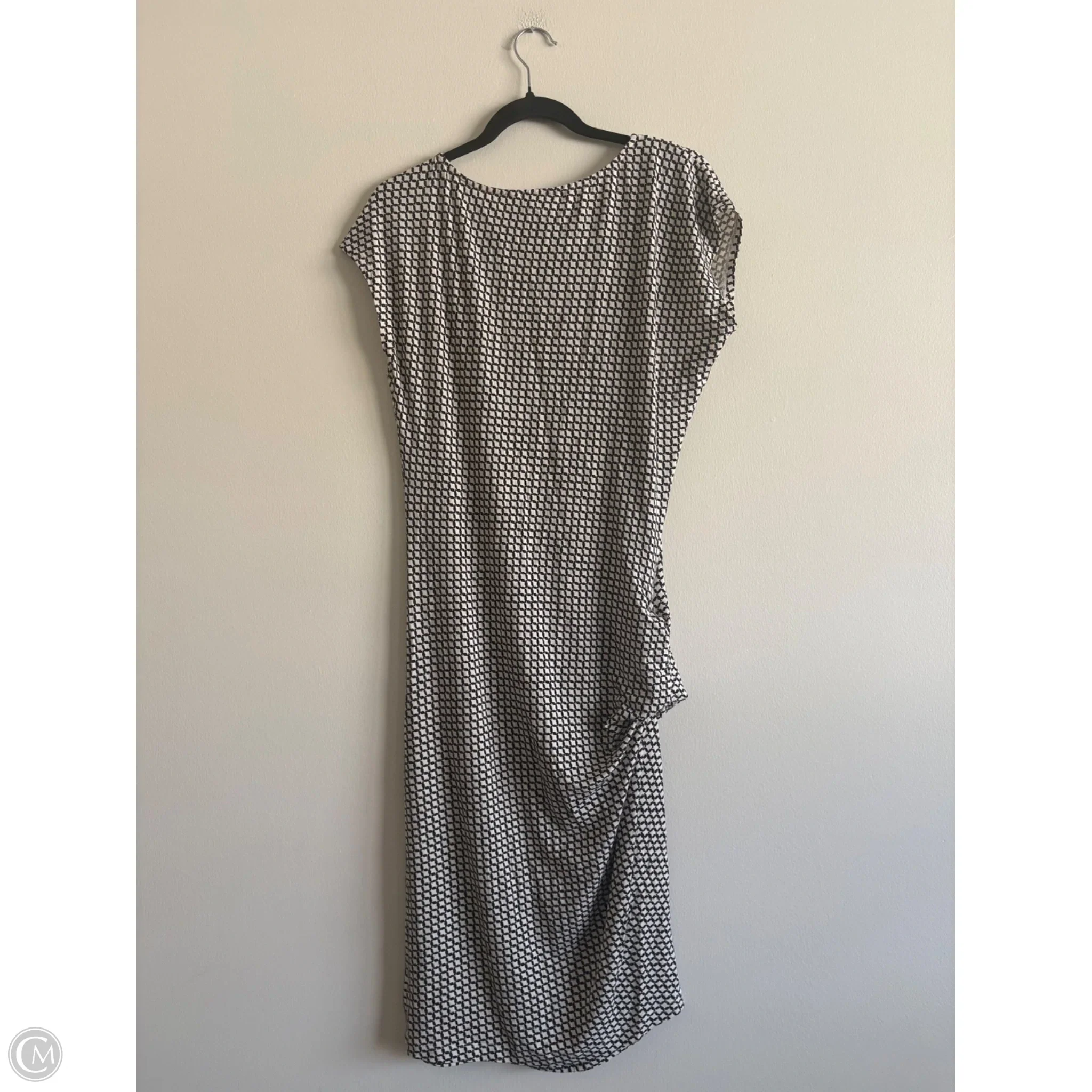 Dress Casual Maxi By Cabi In Black & Cream, Size: M - Image 2
