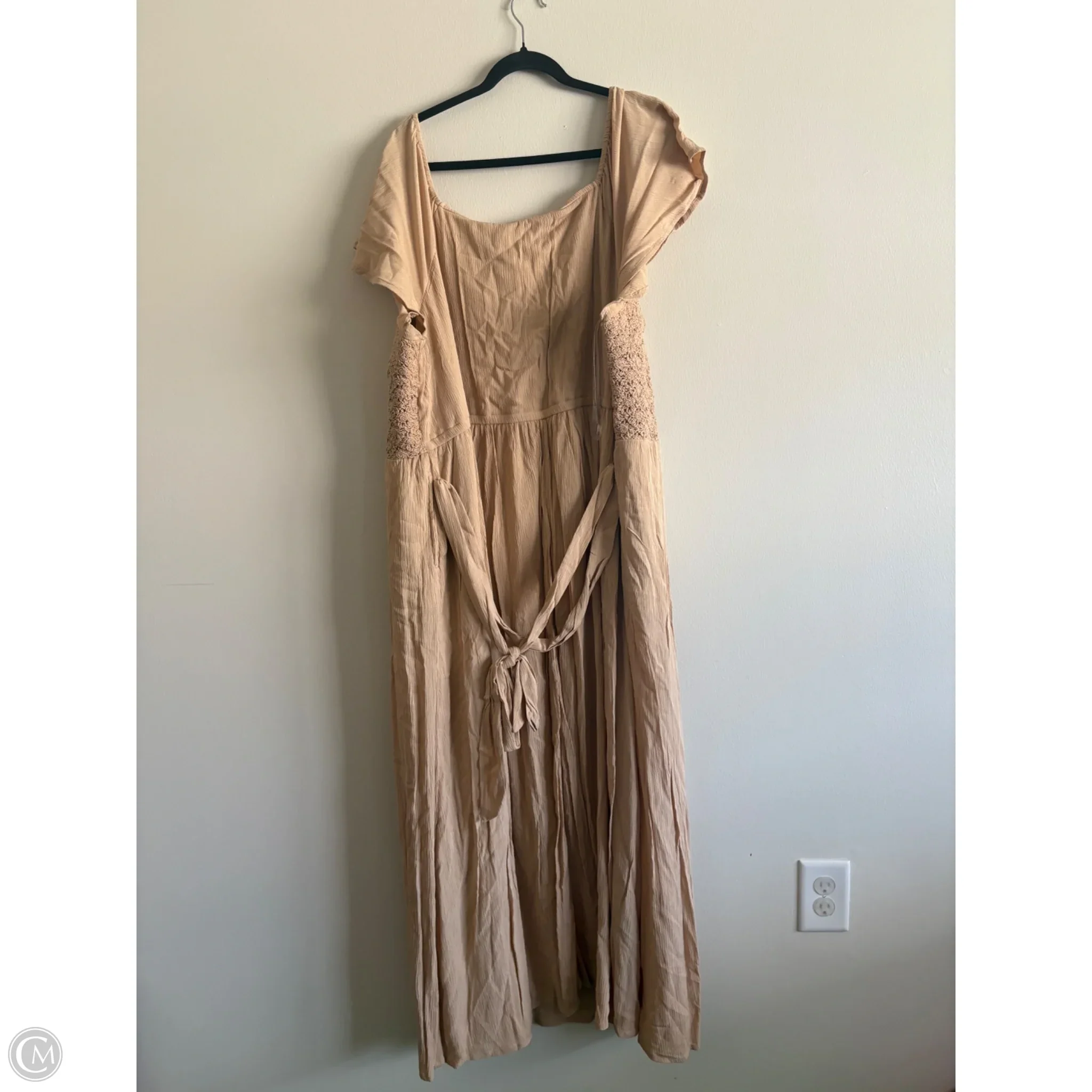 Dress Casual Maxi By Lane Bryant In Tan, Size: 24 - Image 2