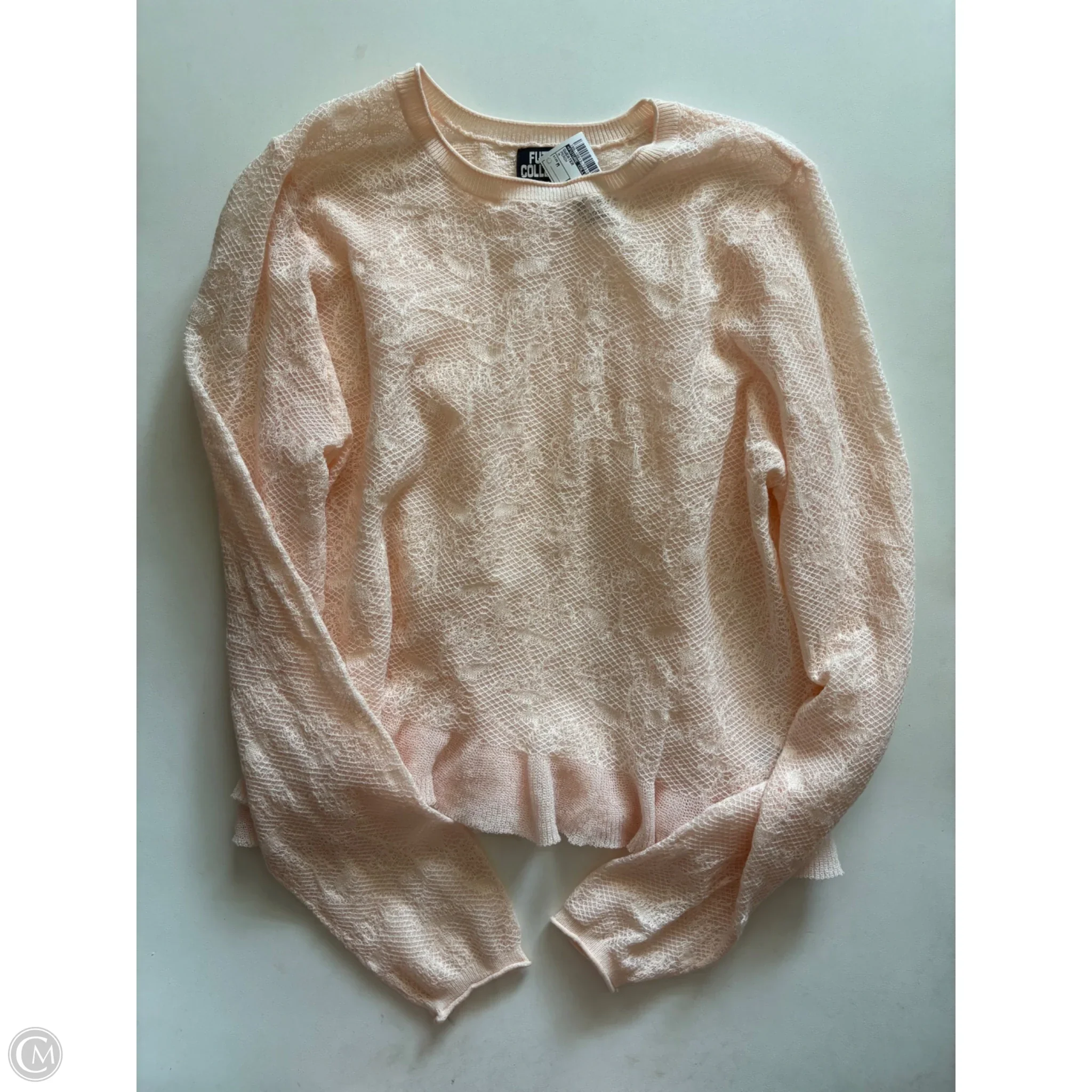 Sweater By Future Collective In Peach, Size: M - Image 1