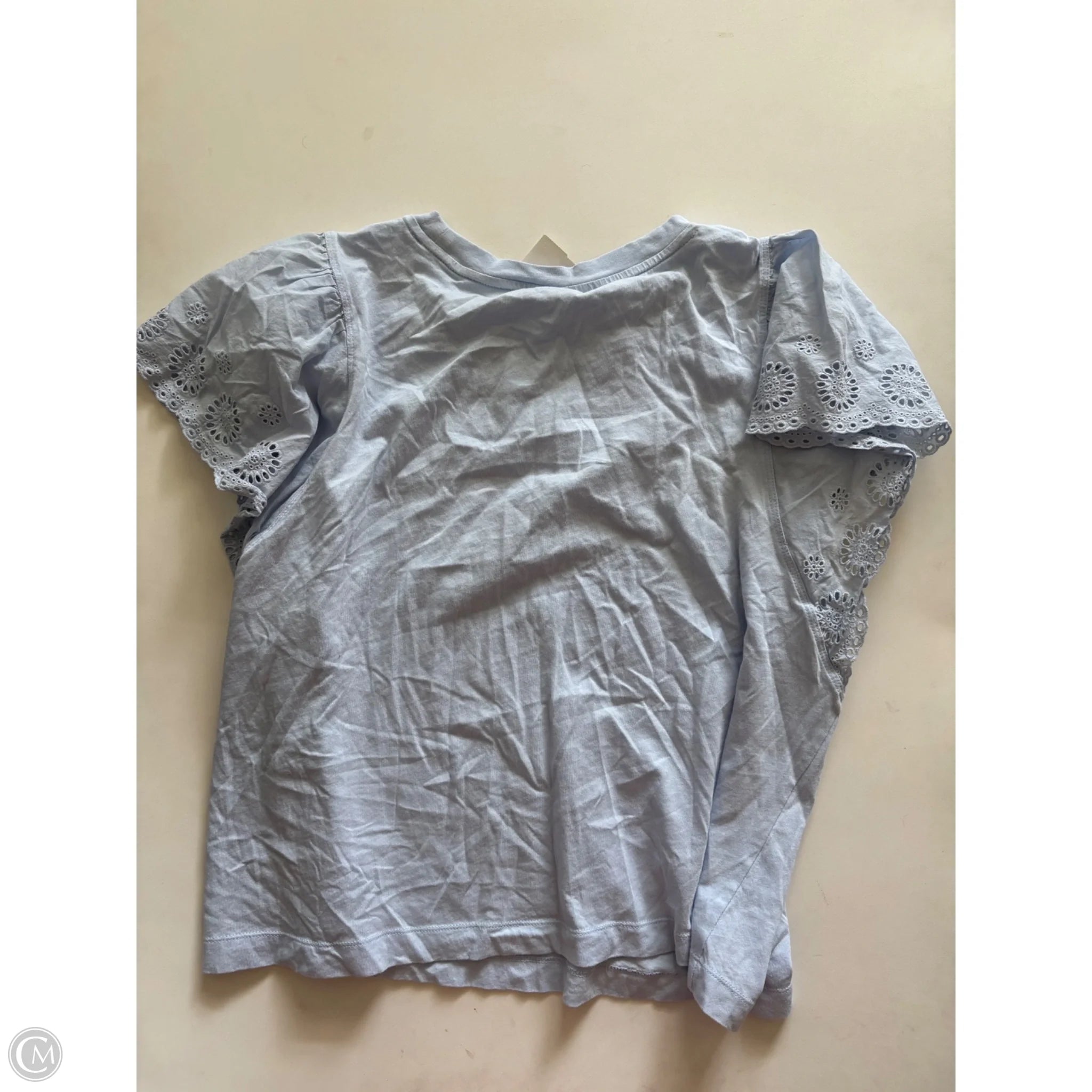 Top Short Sleeve By Old Navy In Blue, Size: Xl - Image 2