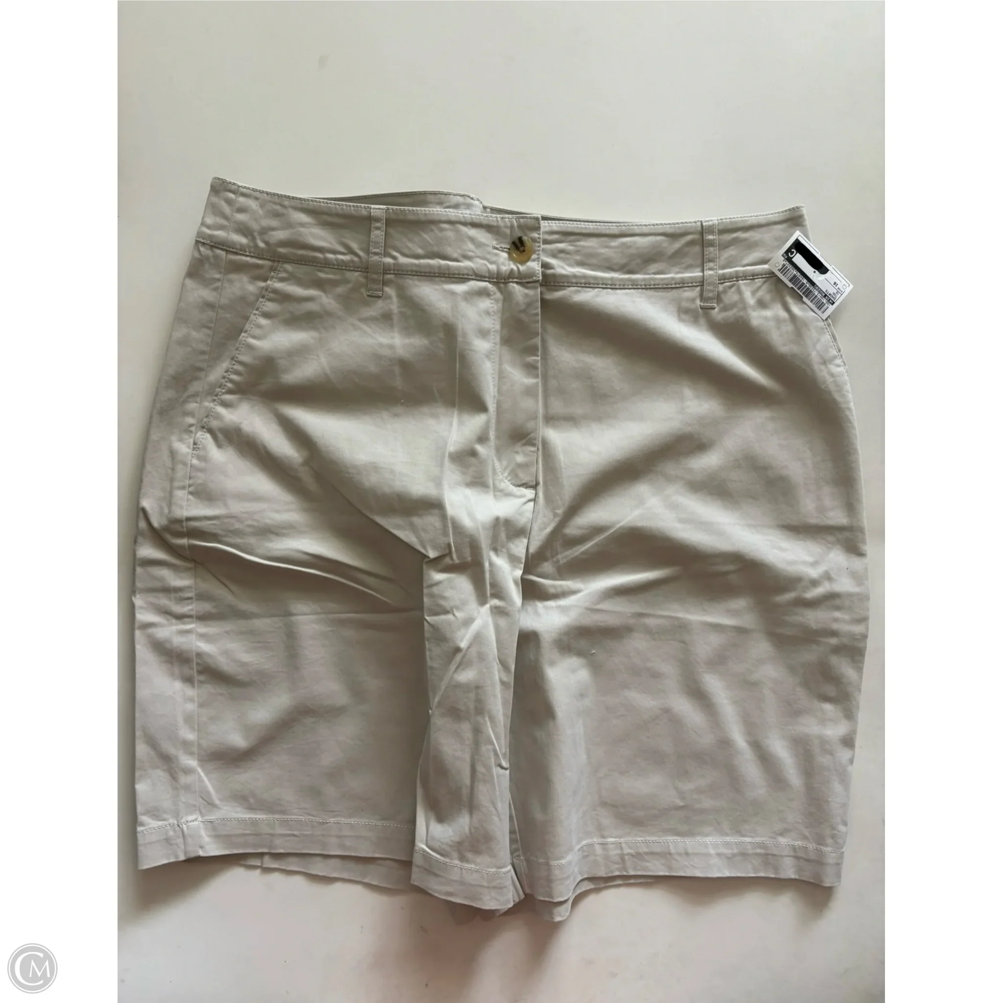 Shorts By Kim Rogers In Tan, Size: 16 - Image 1