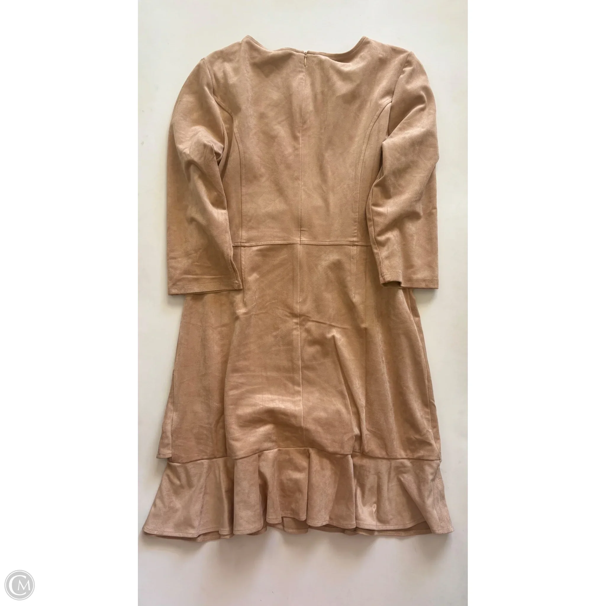 Dress Party Midi By Aryeh In Tan, Size: L - Image 2