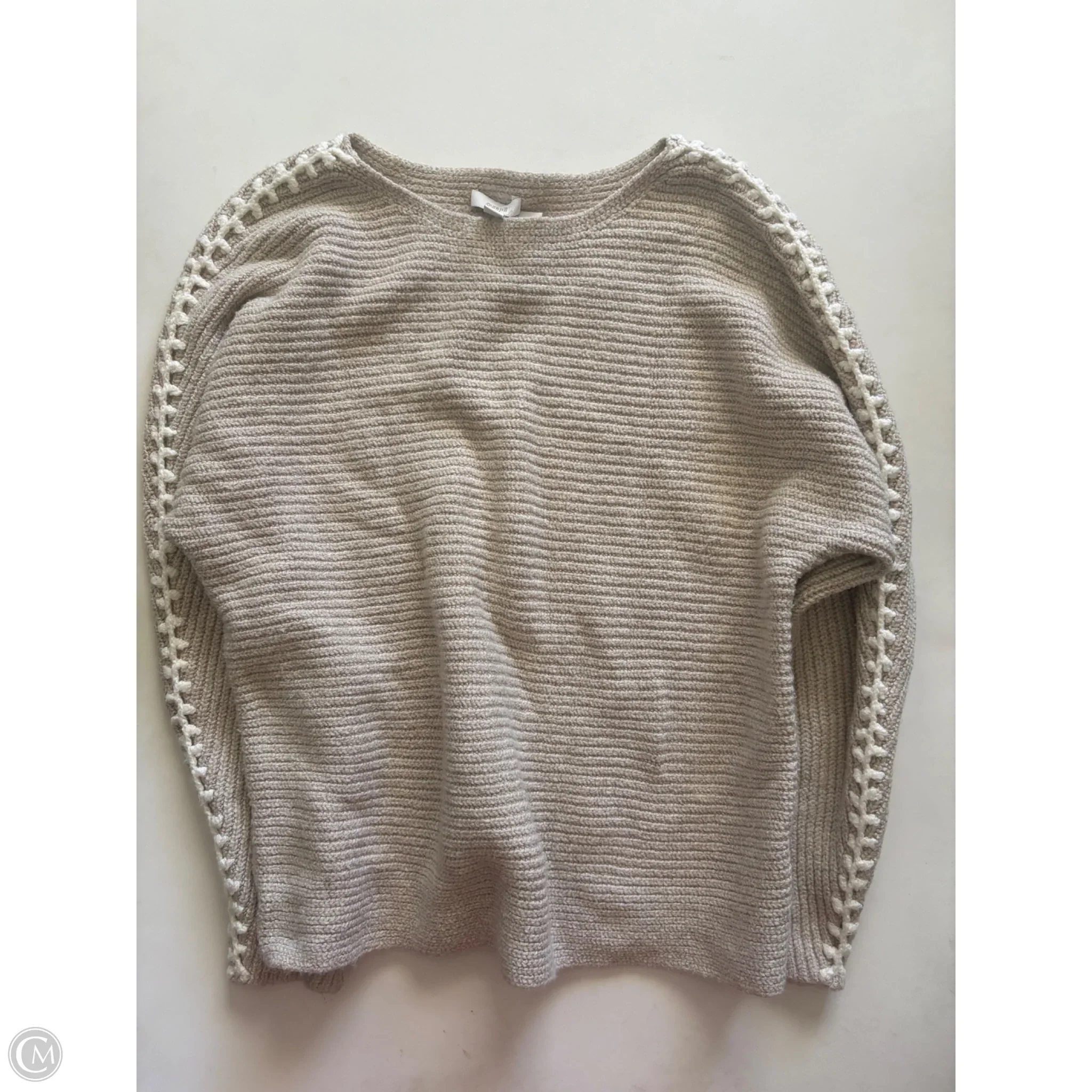 Sweater By Pure Jill In Cream, Size: M - Image 1