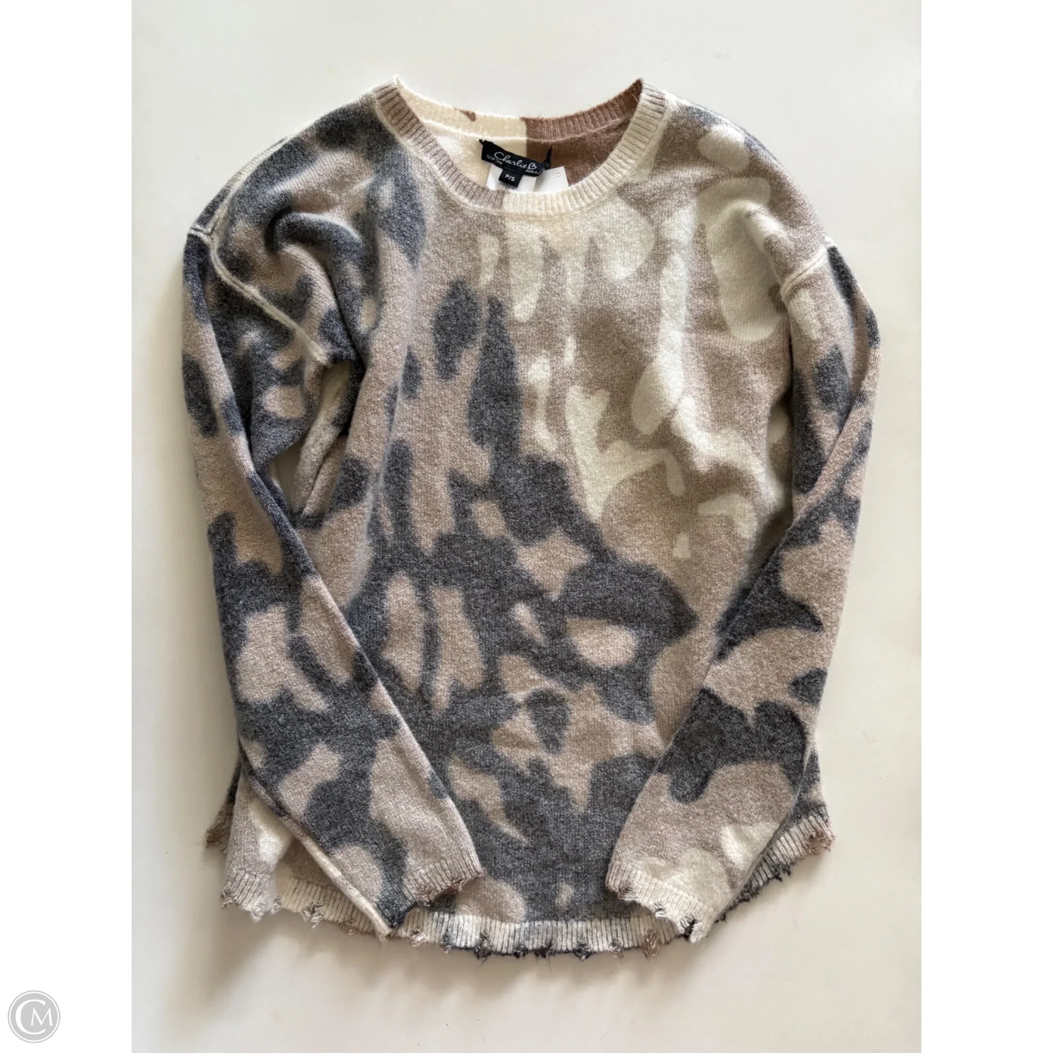 Sweater By Charlie B In Animal Print, Size: S - Image 1