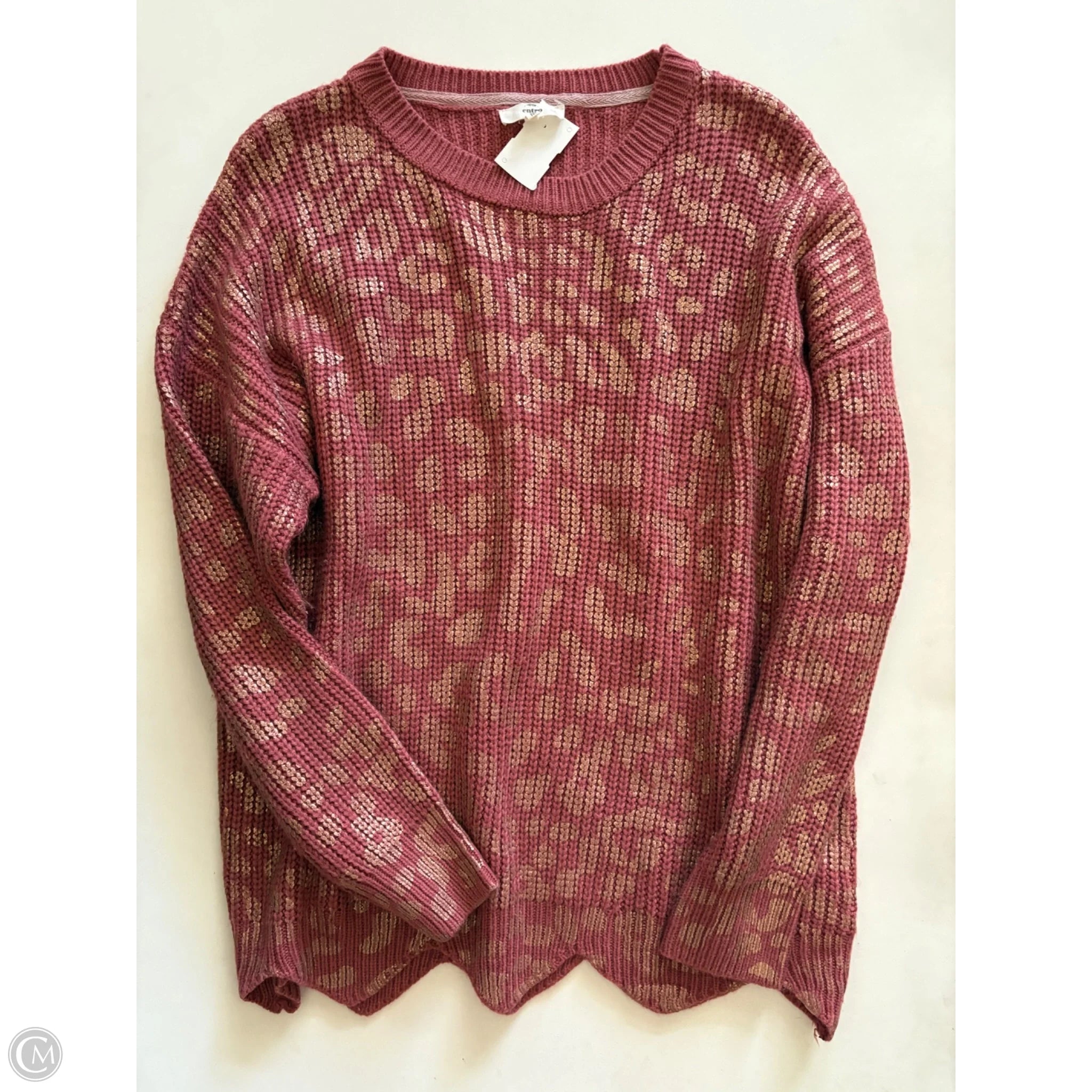 Sweater By Entro In Bronze, Size: M - Image 1