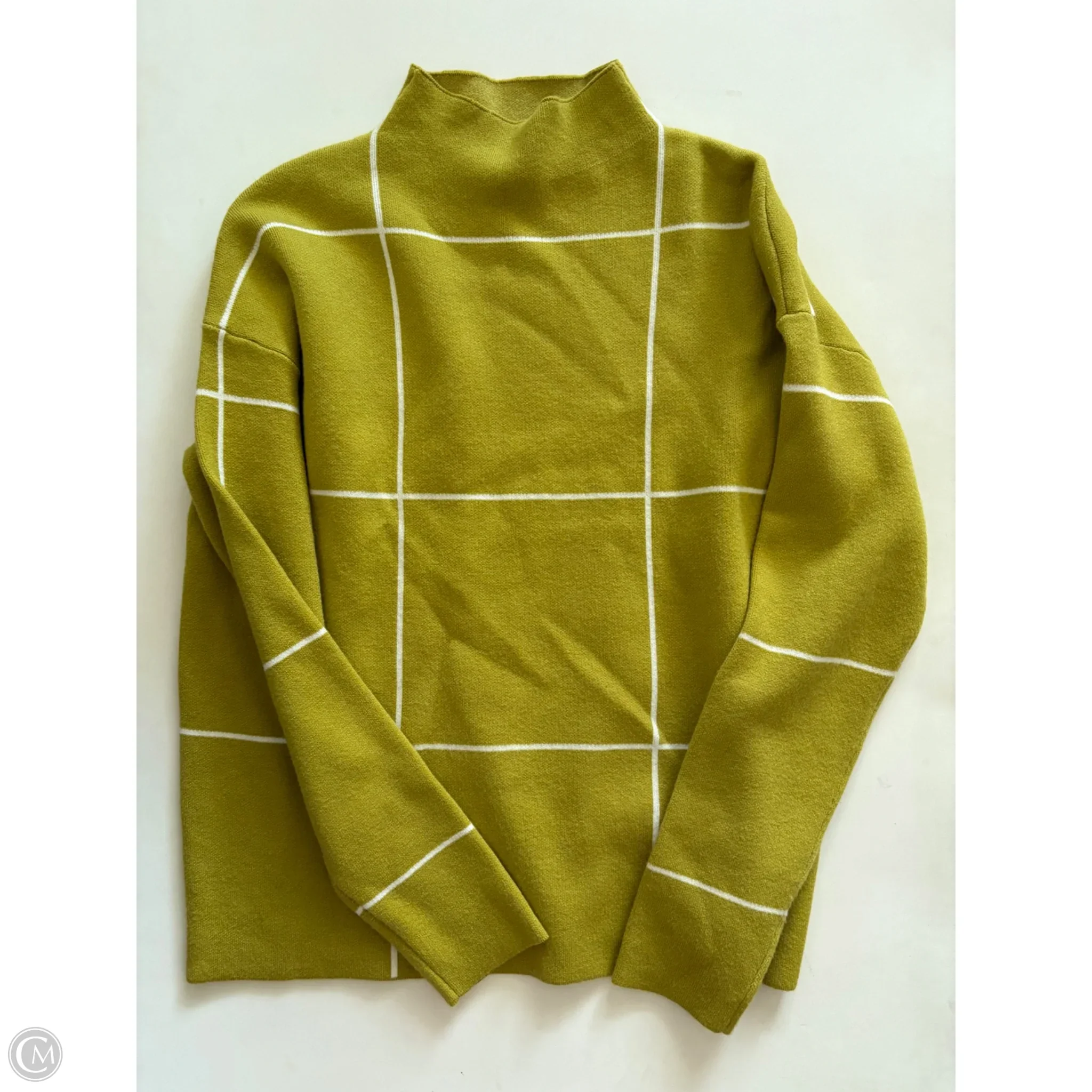 Sweater By Tahari In Green, Size: M - Image 1