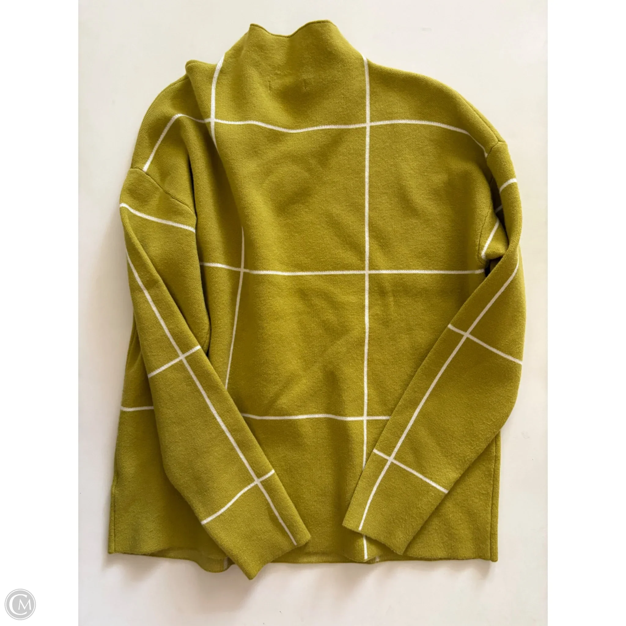Sweater By Tahari In Green, Size: M - Image 2