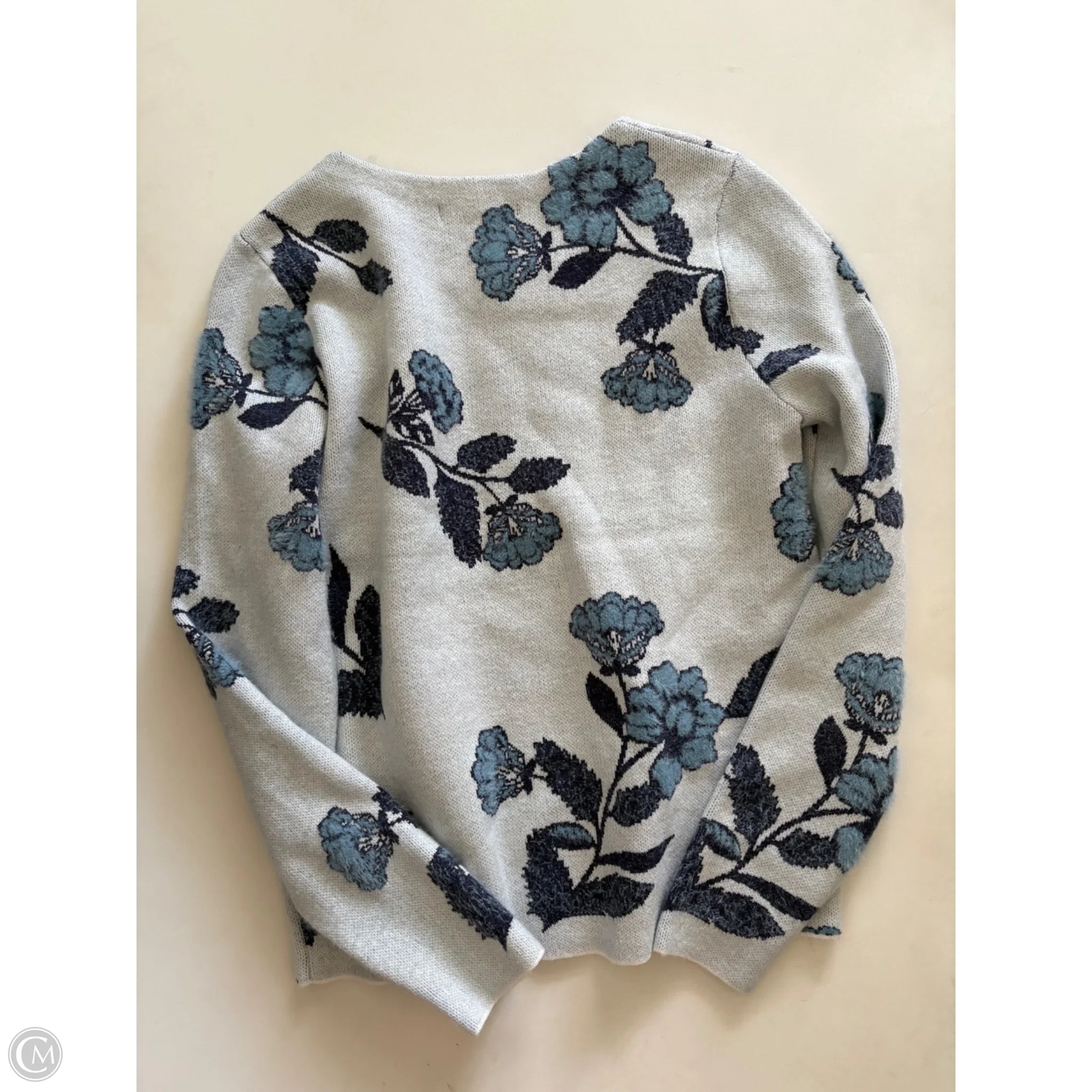 Sweater By Tahari In Blue, Size: M - Image 2