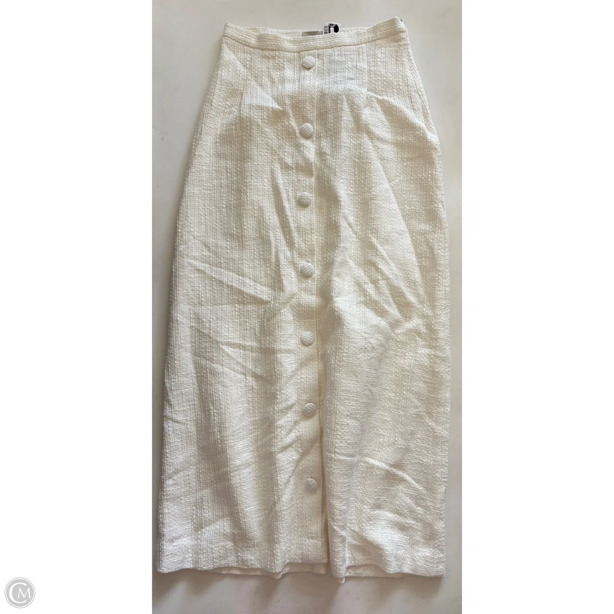 Skirt Maxi By veiled In Cream, Size: M - Image 1