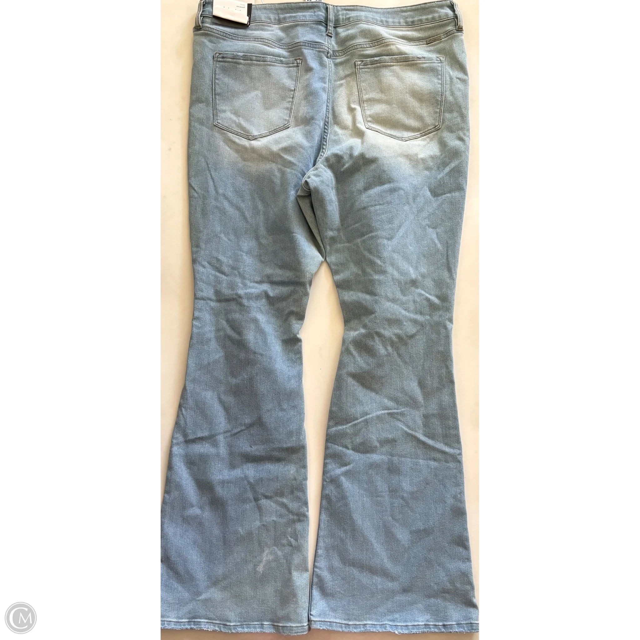 Jeans Wide Leg By Kancan In Blue, Size: 20 - Image 2
