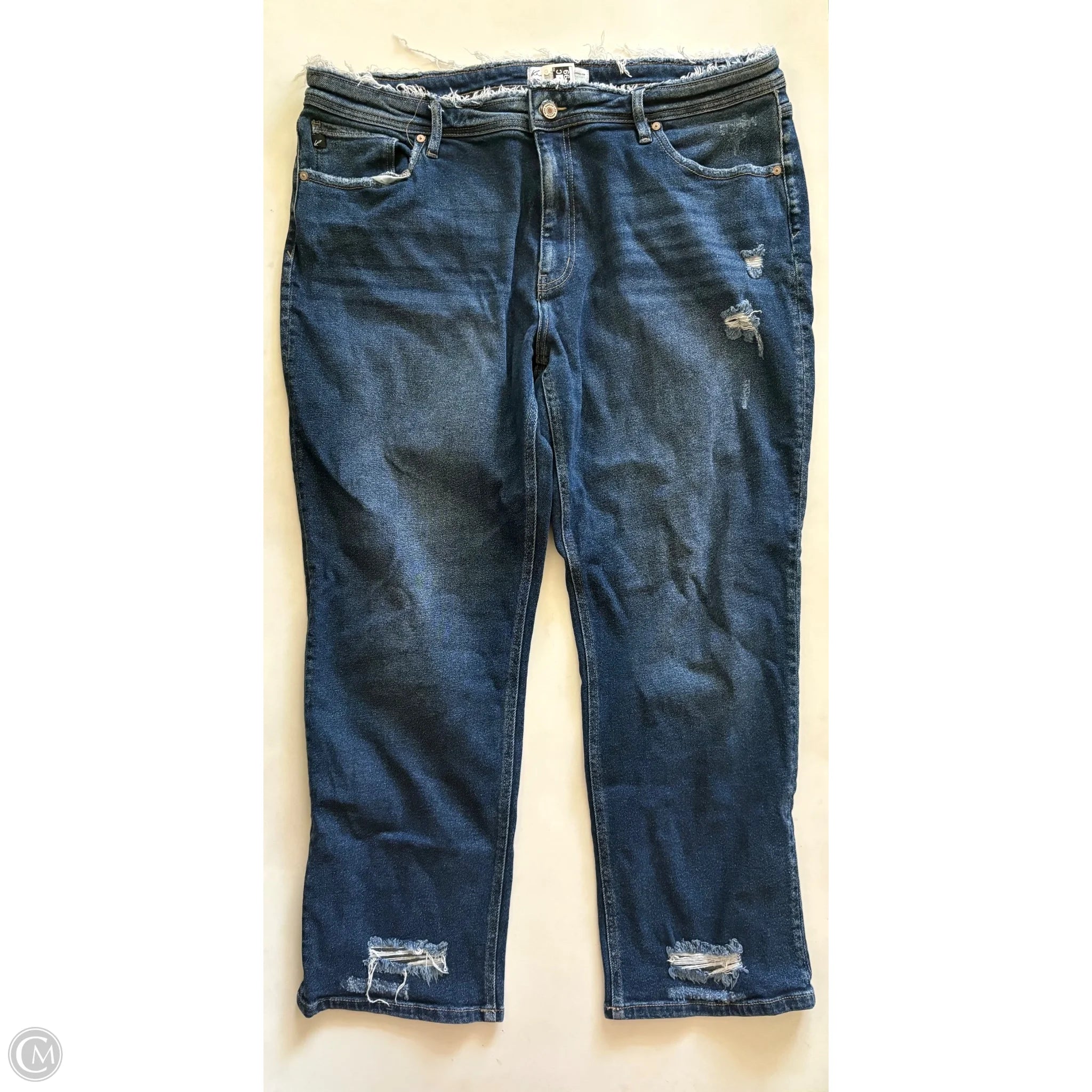 Jeans Straight By Kancan In Blue, Size: 16 - Image 1