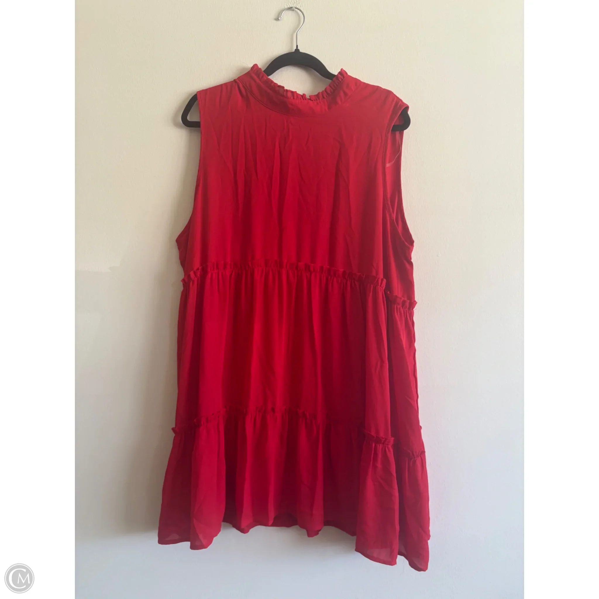 Dress Casual Midi By Heimish Usa In Red, Size: 3x - Image 1