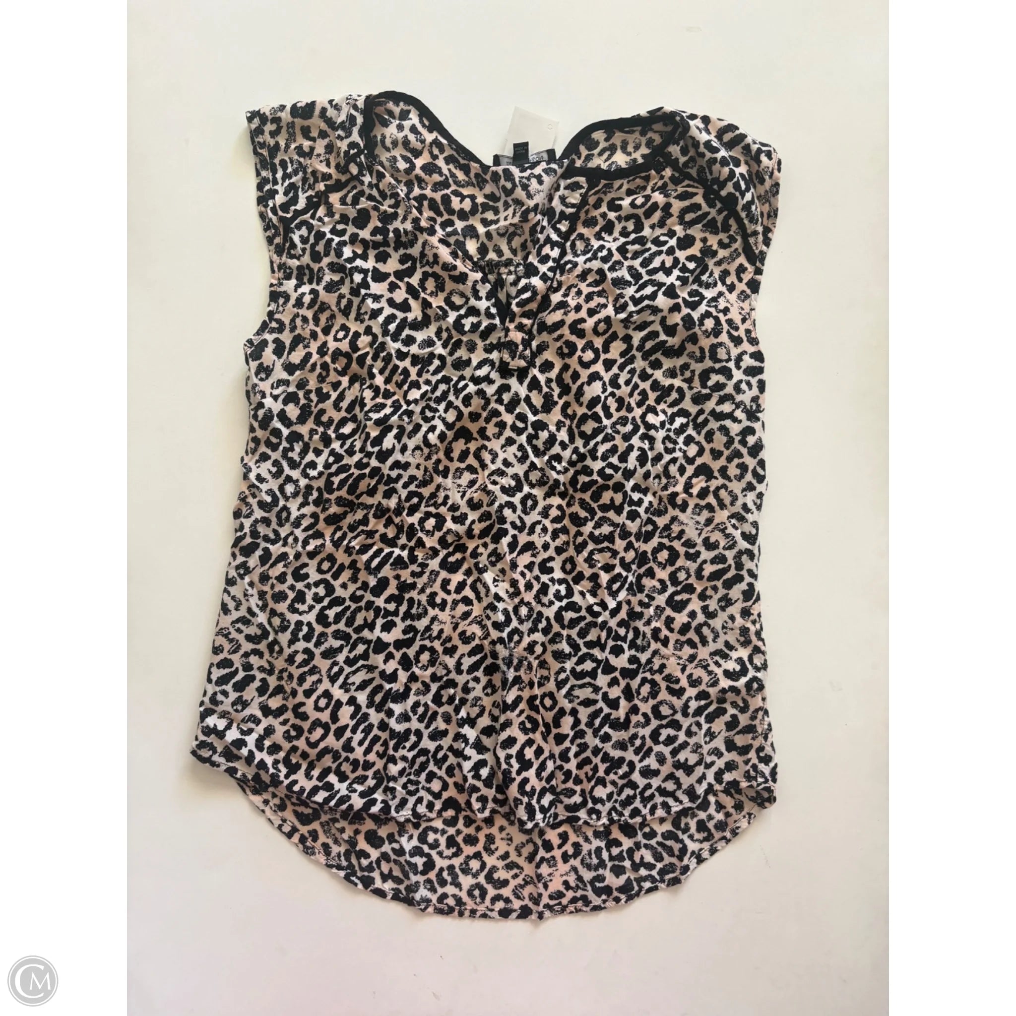 Top Sleeveless By Anne Carson In Animal Print, Size: S - Image 1
