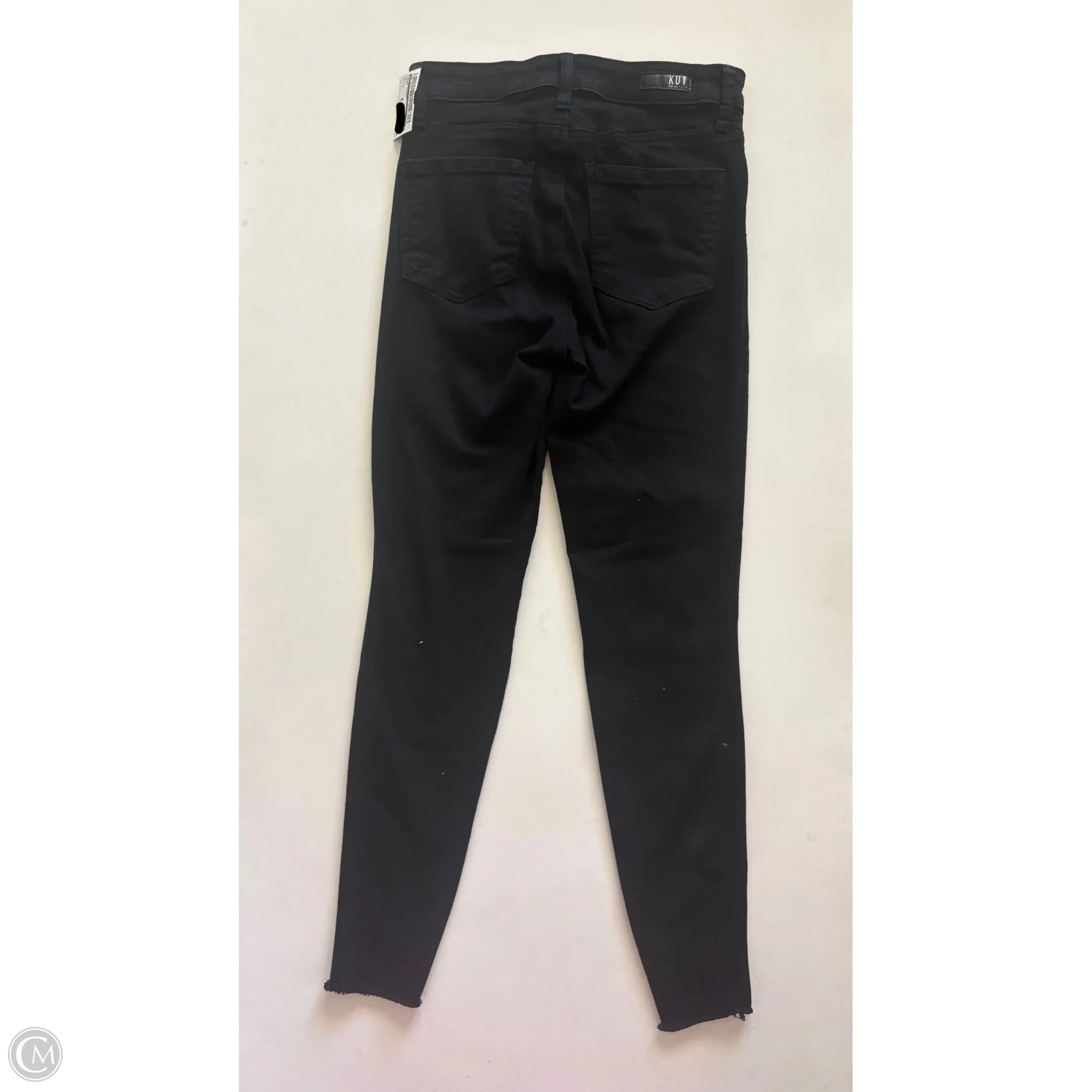 Jeans Skinny By Kut In Black, Size: 0 - Image 2