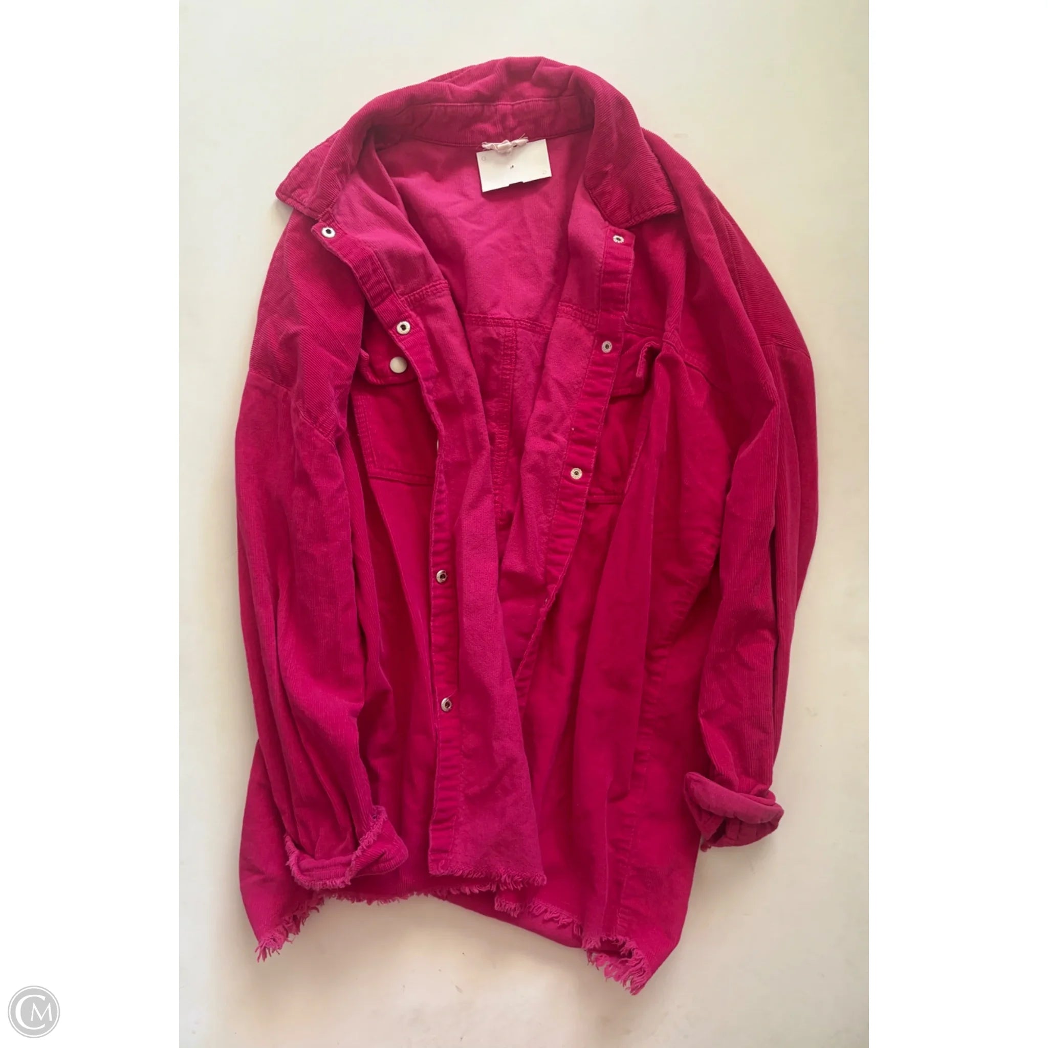 Top Long Sleeve By Jodifl In Pink, Size: S - Image 1