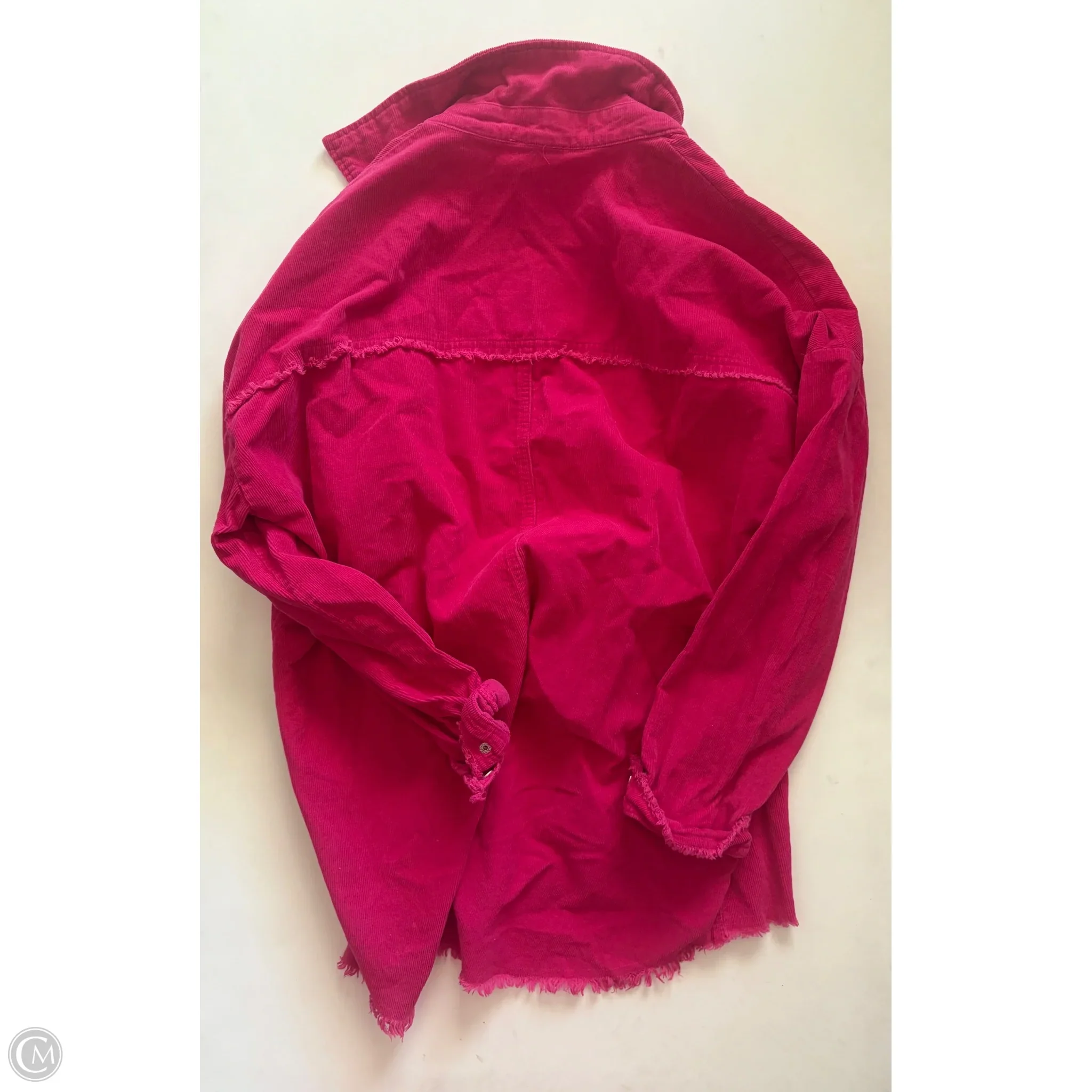 Top Long Sleeve By Jodifl In Pink, Size: S - Image 2