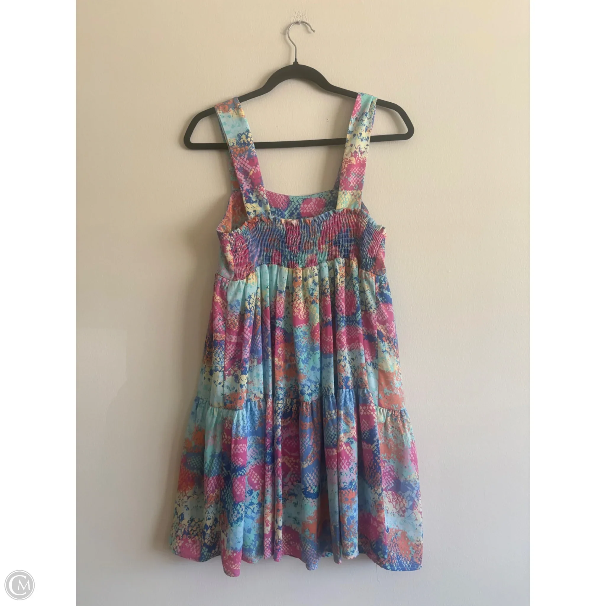 Dress Casual Midi By Adrienne In Multi-colored, Size: S - Image 1