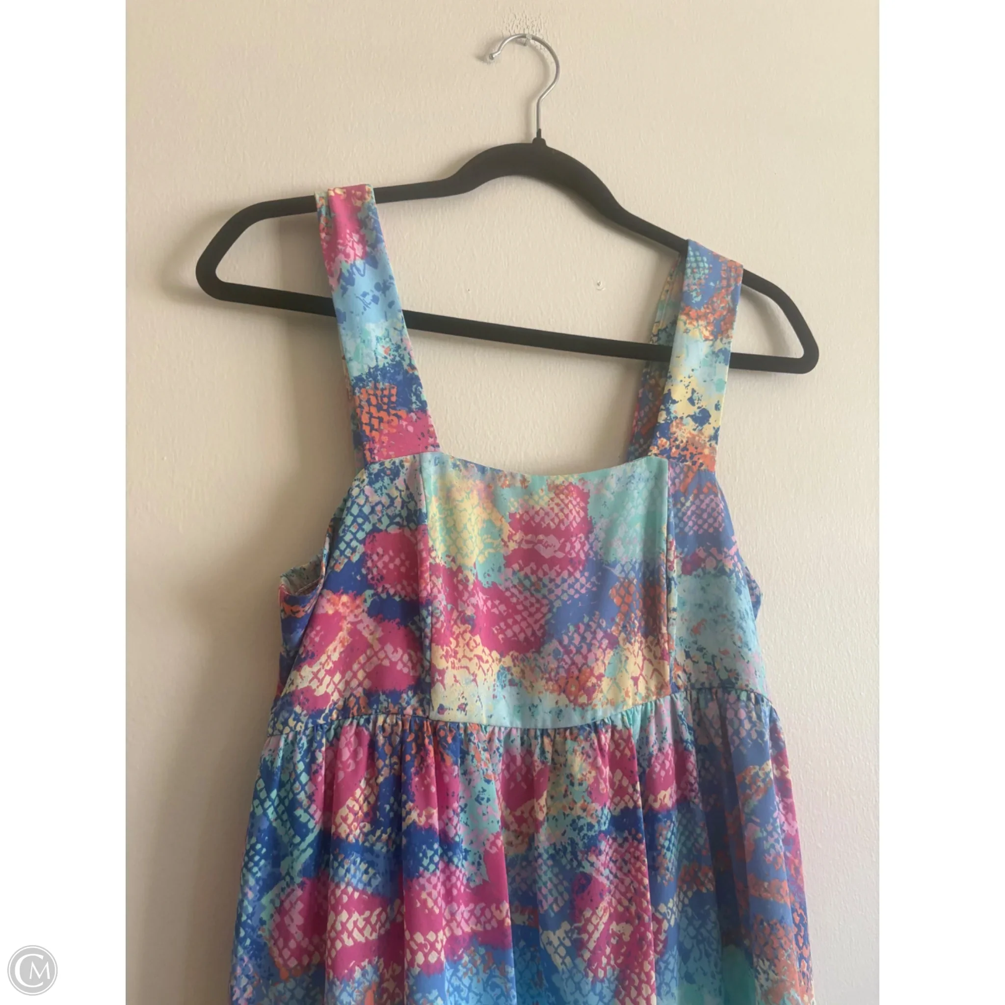 Dress Casual Midi By Adrienne In Multi-colored, Size: S - Image 2