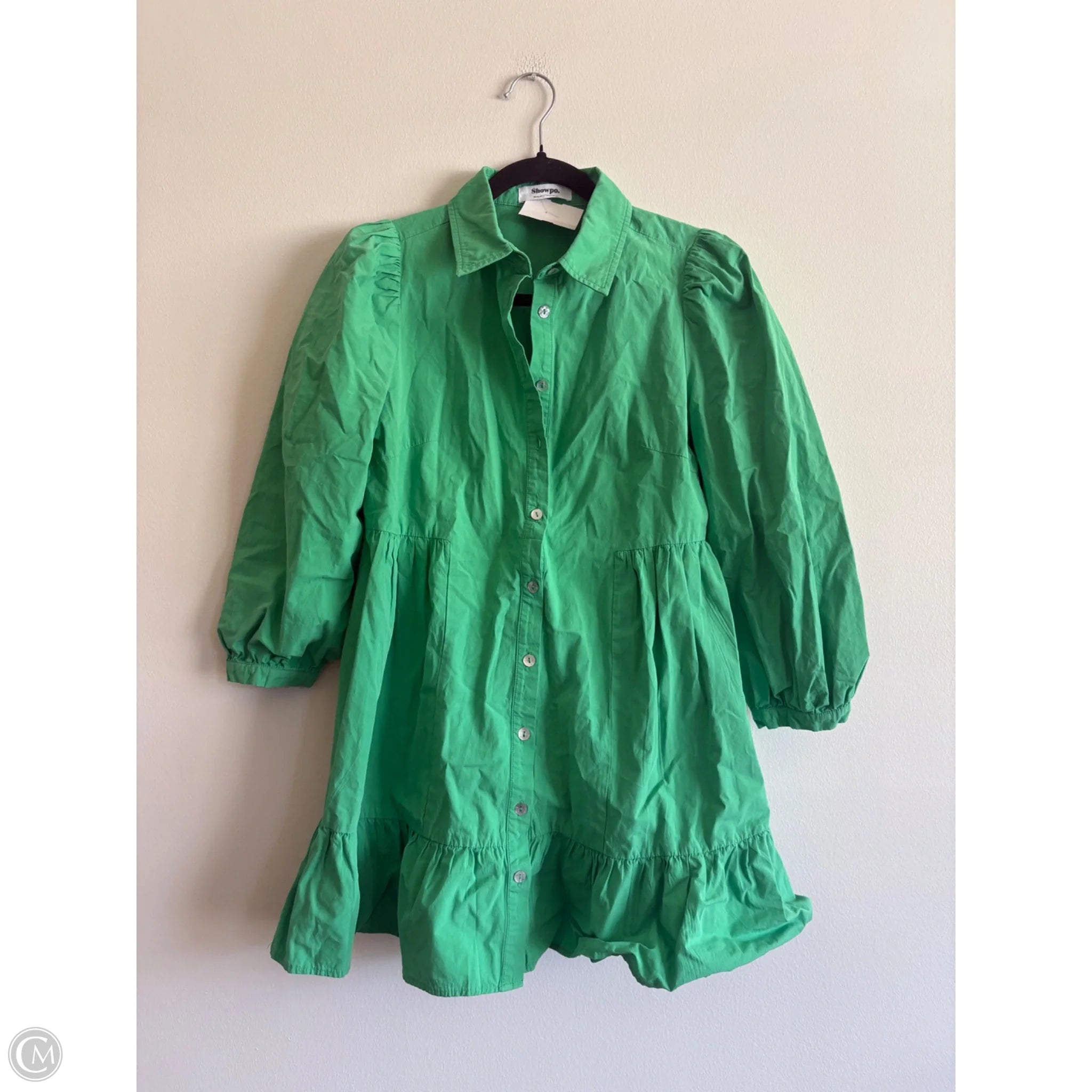 Dress Casual Midi By Showpo In Green, Size: 0 - Image 1