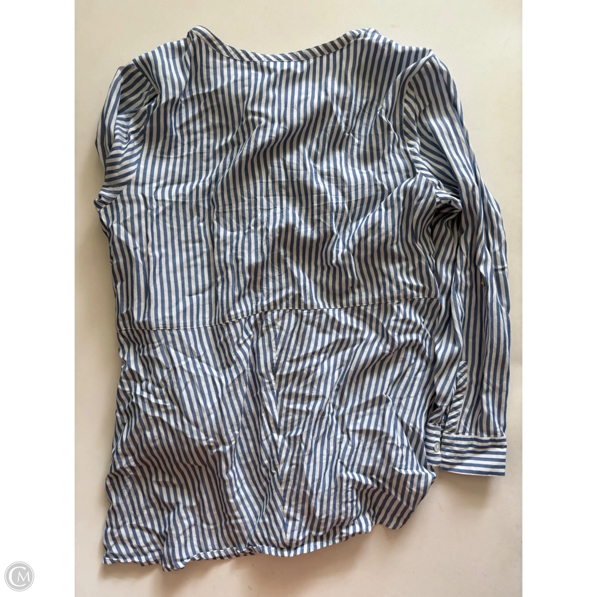 Top Long Sleeve By J. Jill In Striped Pattern, Size: M - Image 2