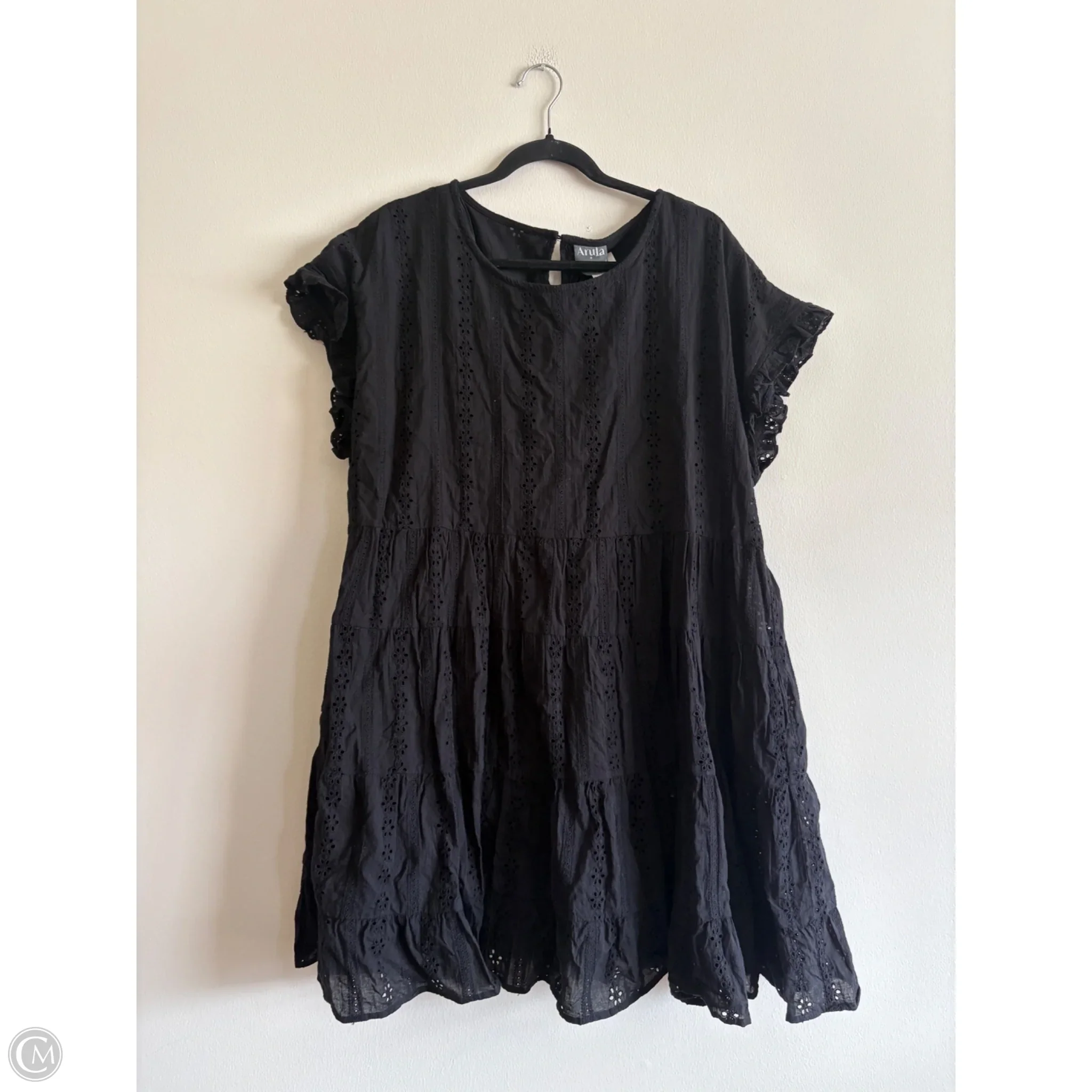 Dress Casual Midi By Arula In Black, Size: 2x - Image 1