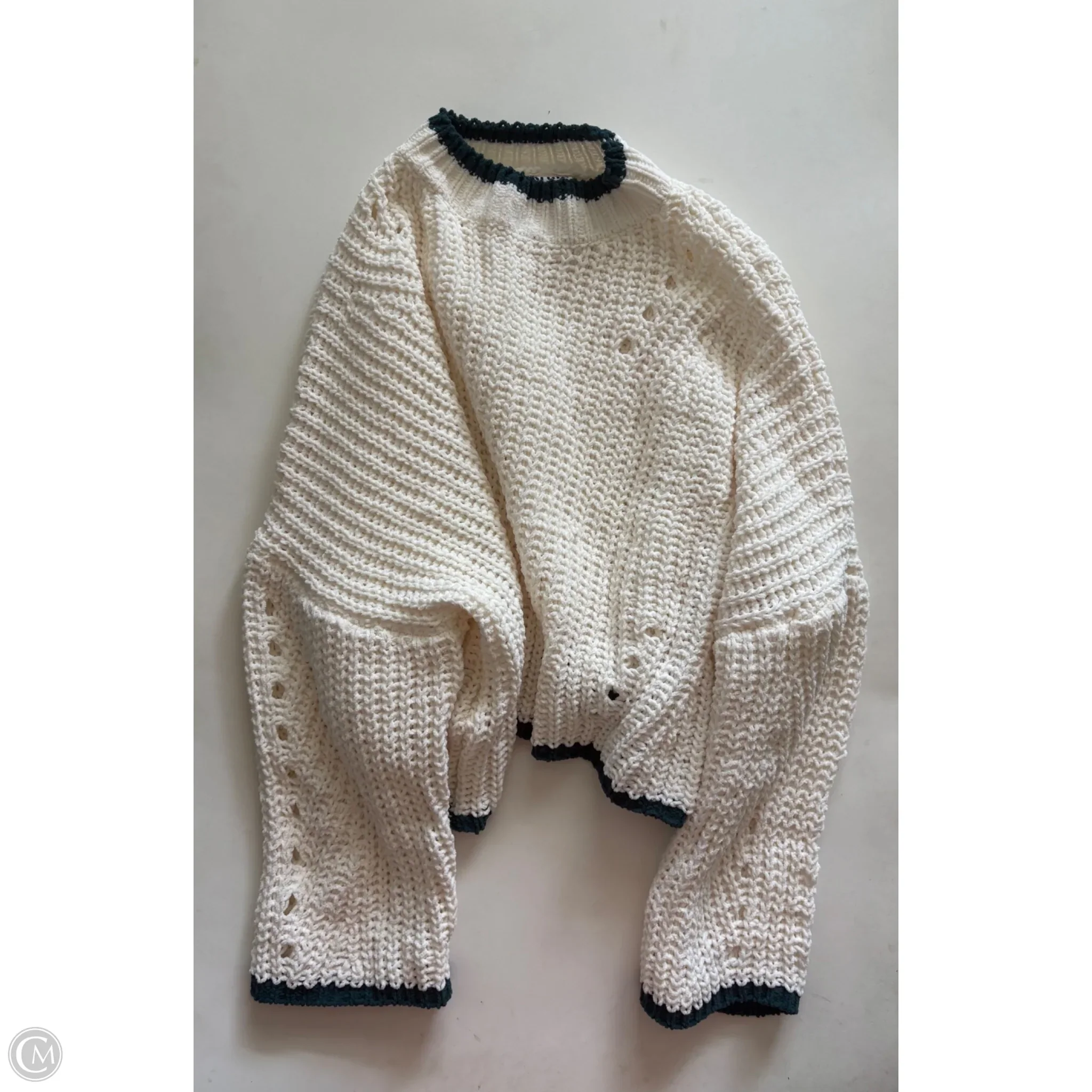 Sweater By Arula In Cream, Size: 2x - Image 1