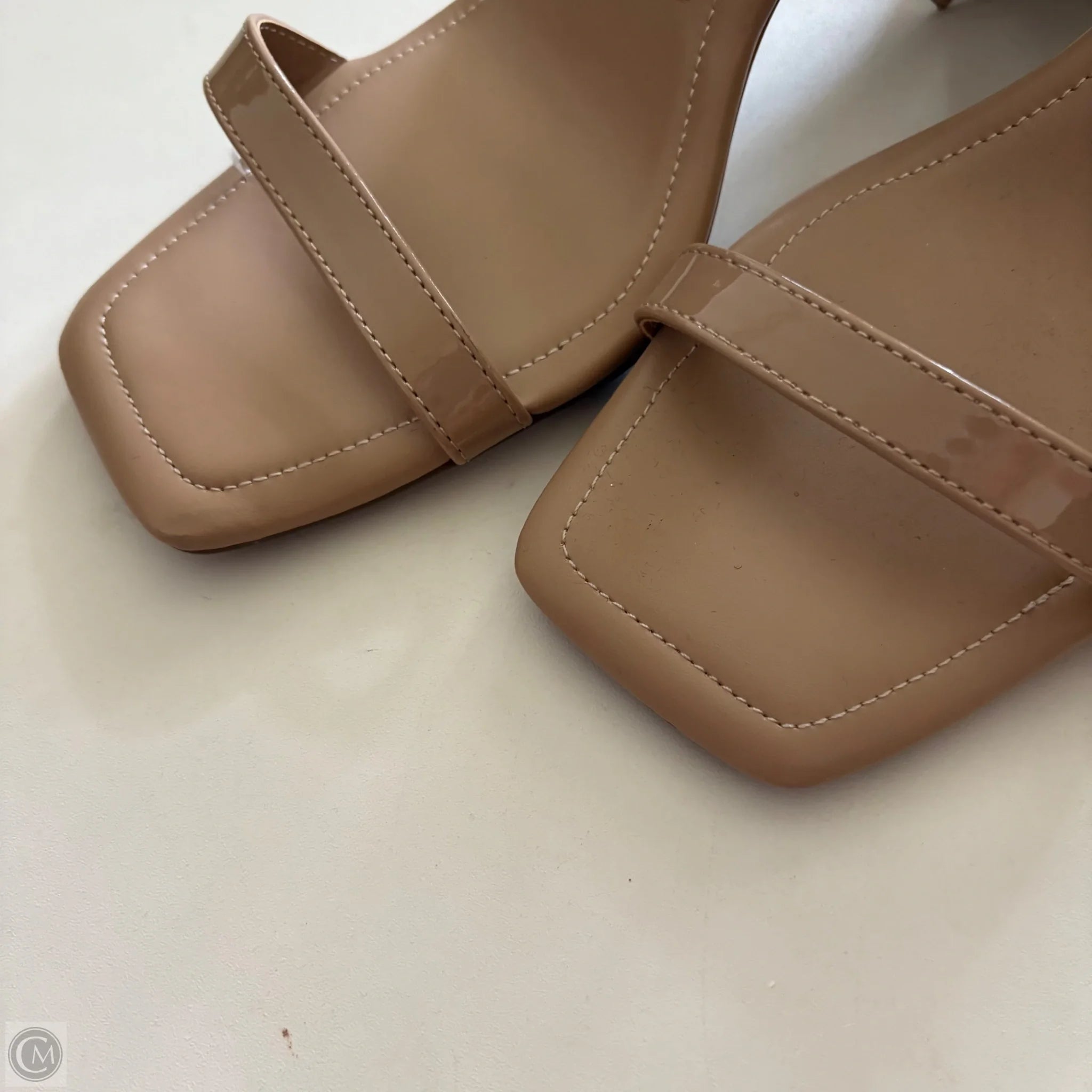 Shoes Heels Block By Mix No 6 In Tan, Size: 10 - Image 3