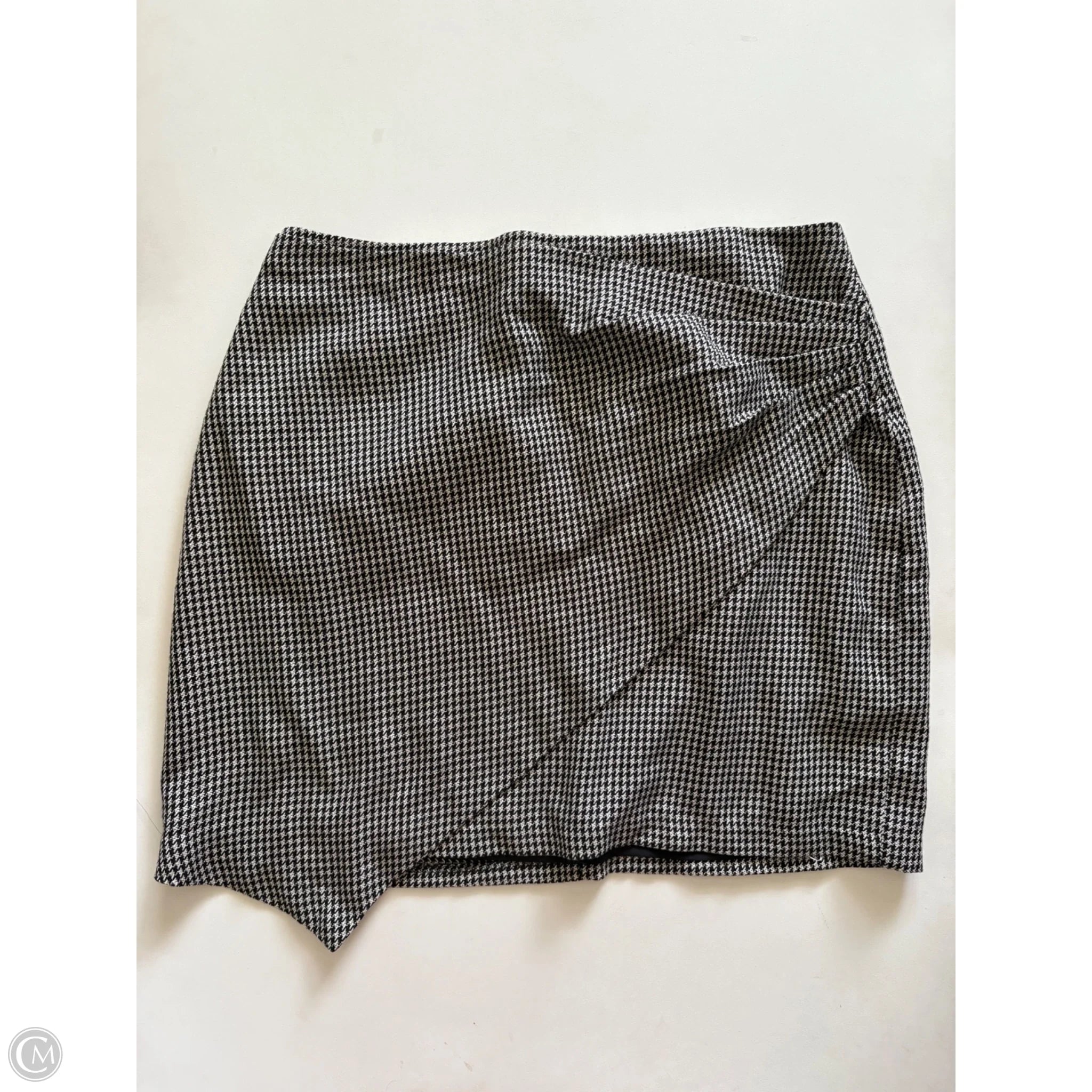 Skirt Mini & Short By Nine West In Plaid Pattern, Size: L - Image 1