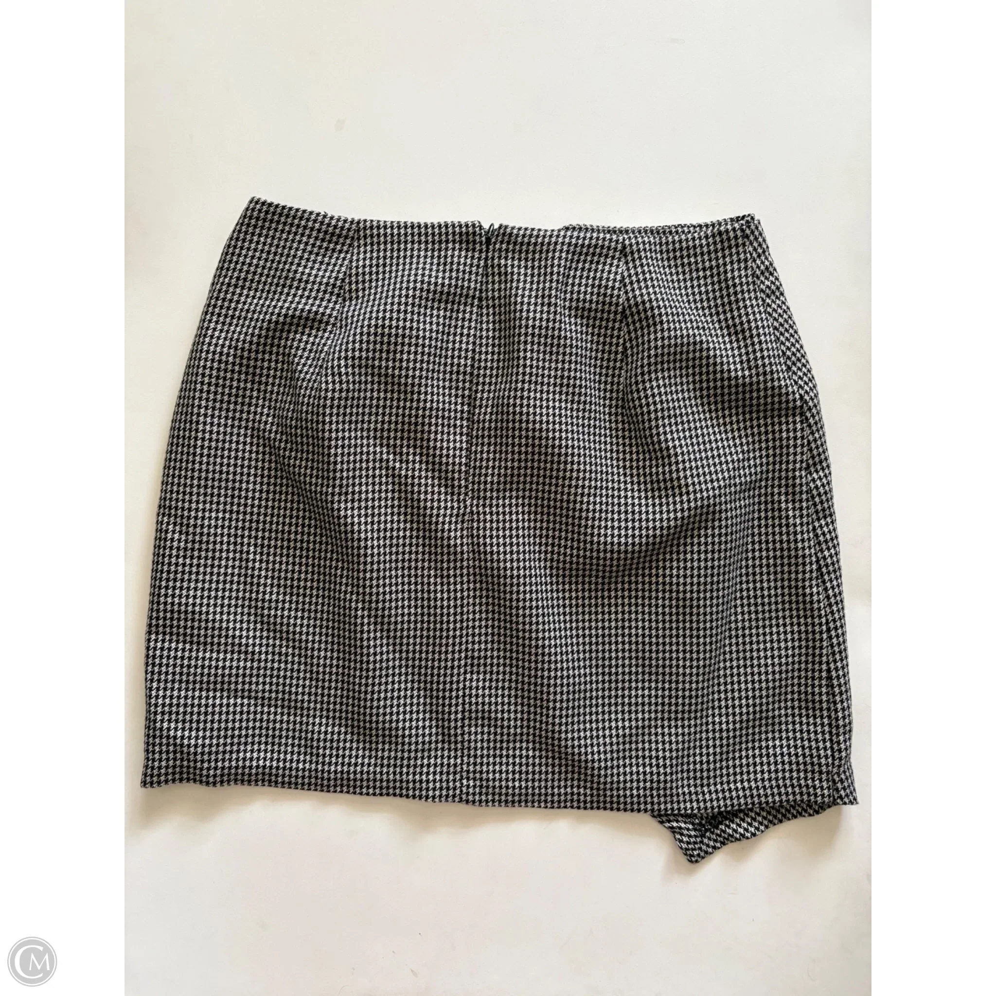 Skirt Mini & Short By Nine West In Plaid Pattern, Size: L - Image 2