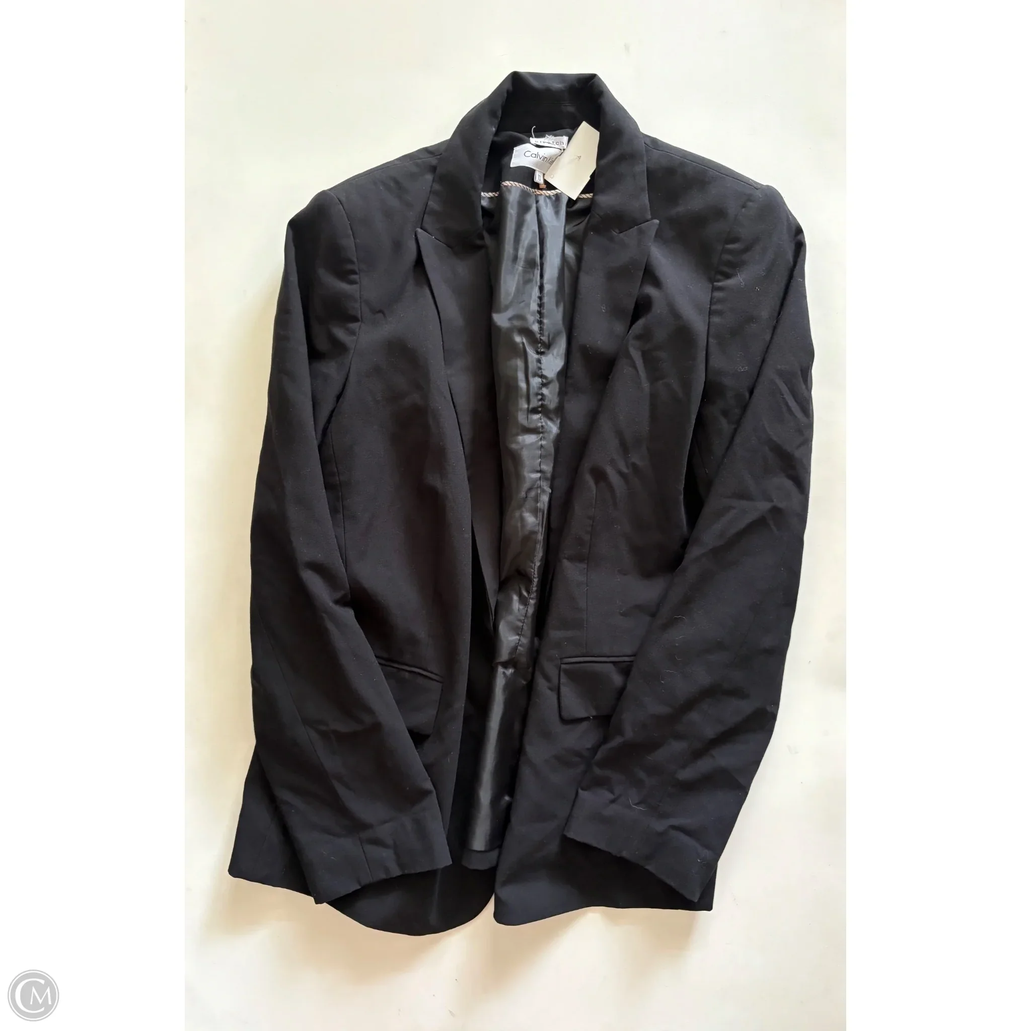 Blazer By Calvin Klein In Black, Size: 10 - Image 1