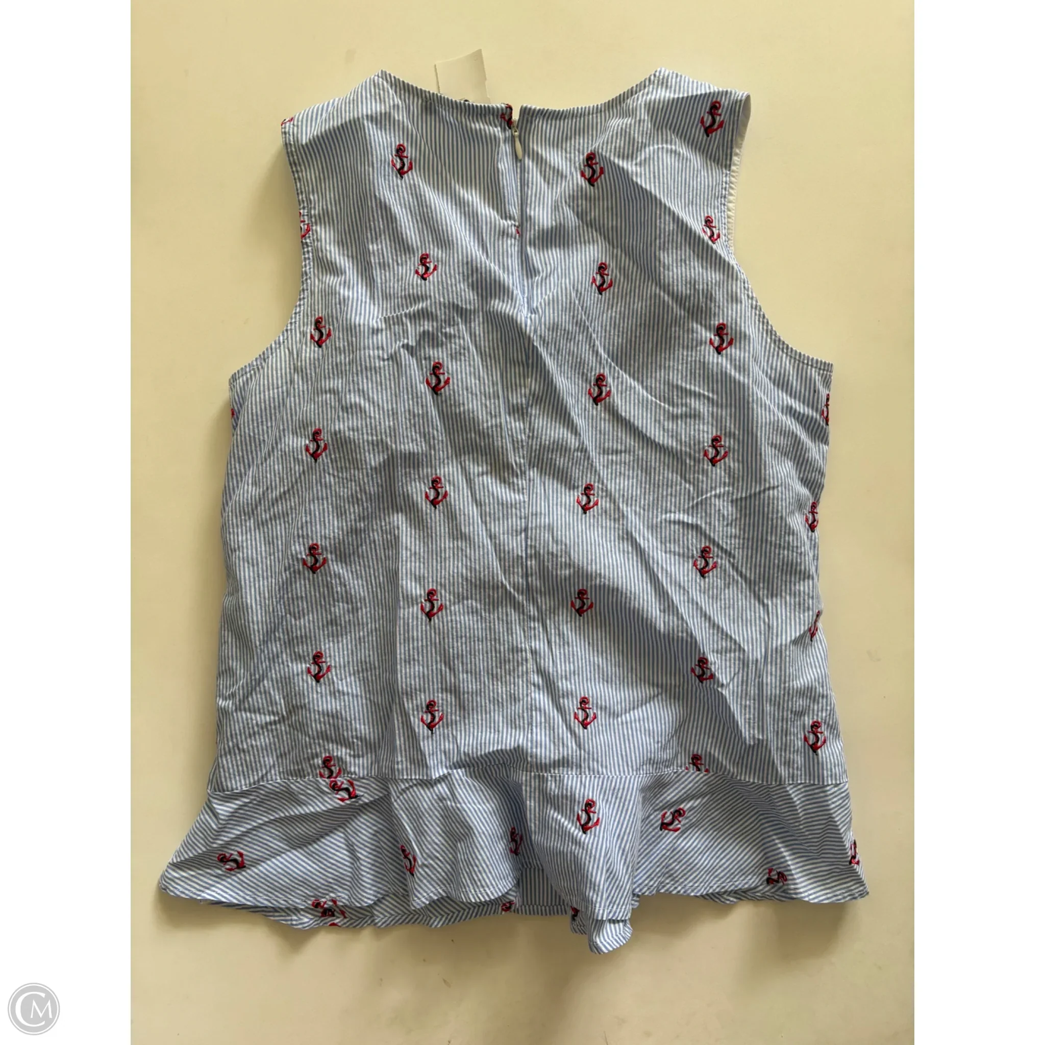 Top Sleeveless By Tommy Hilfiger In Striped Pattern, Size: M - Image 2