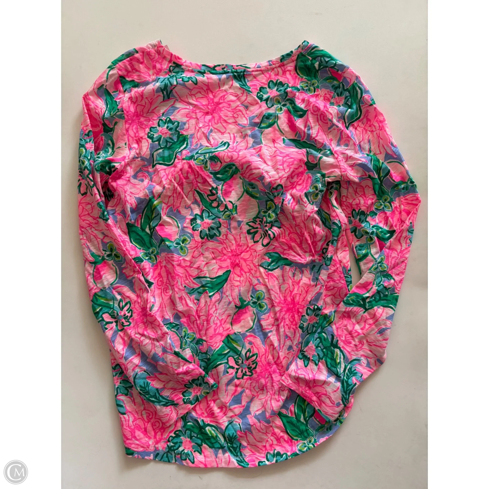 Top Long Sleeve Designer By Lilly Pulitzer In Multi-colored, Size: Xs - Image 2
