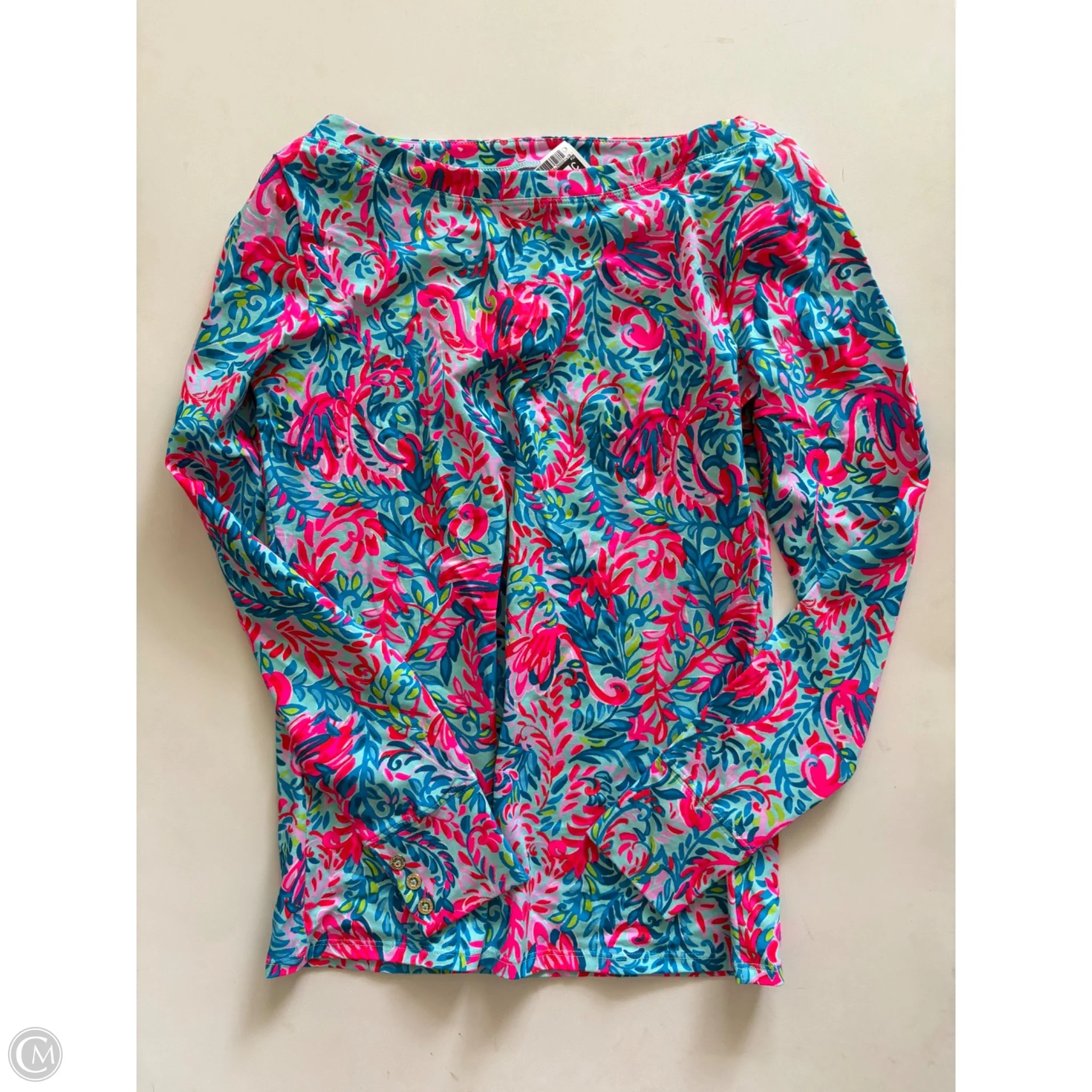 Top Long Sleeve Designer By Lilly Pulitzer In Multi-colored, Size: S - Image 1