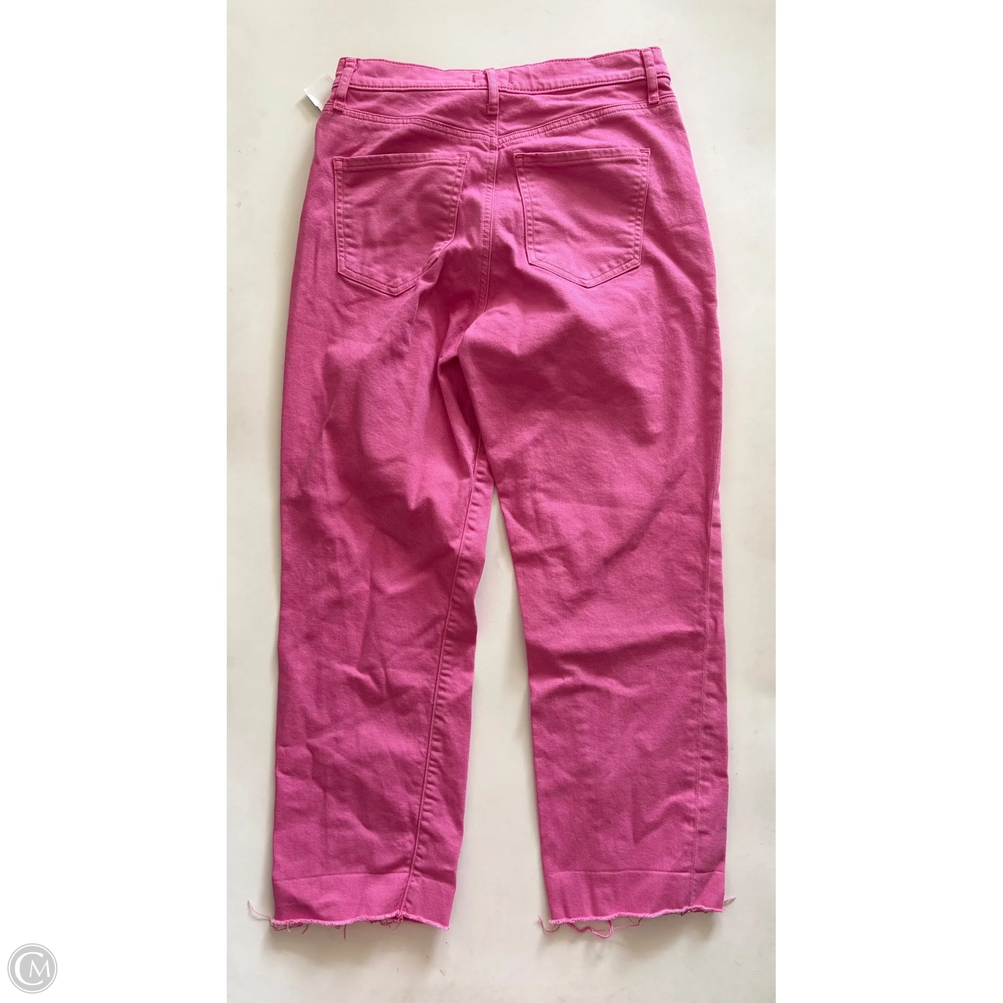 Jeans Straight By Express In Pink, Size: 8 - Image 2