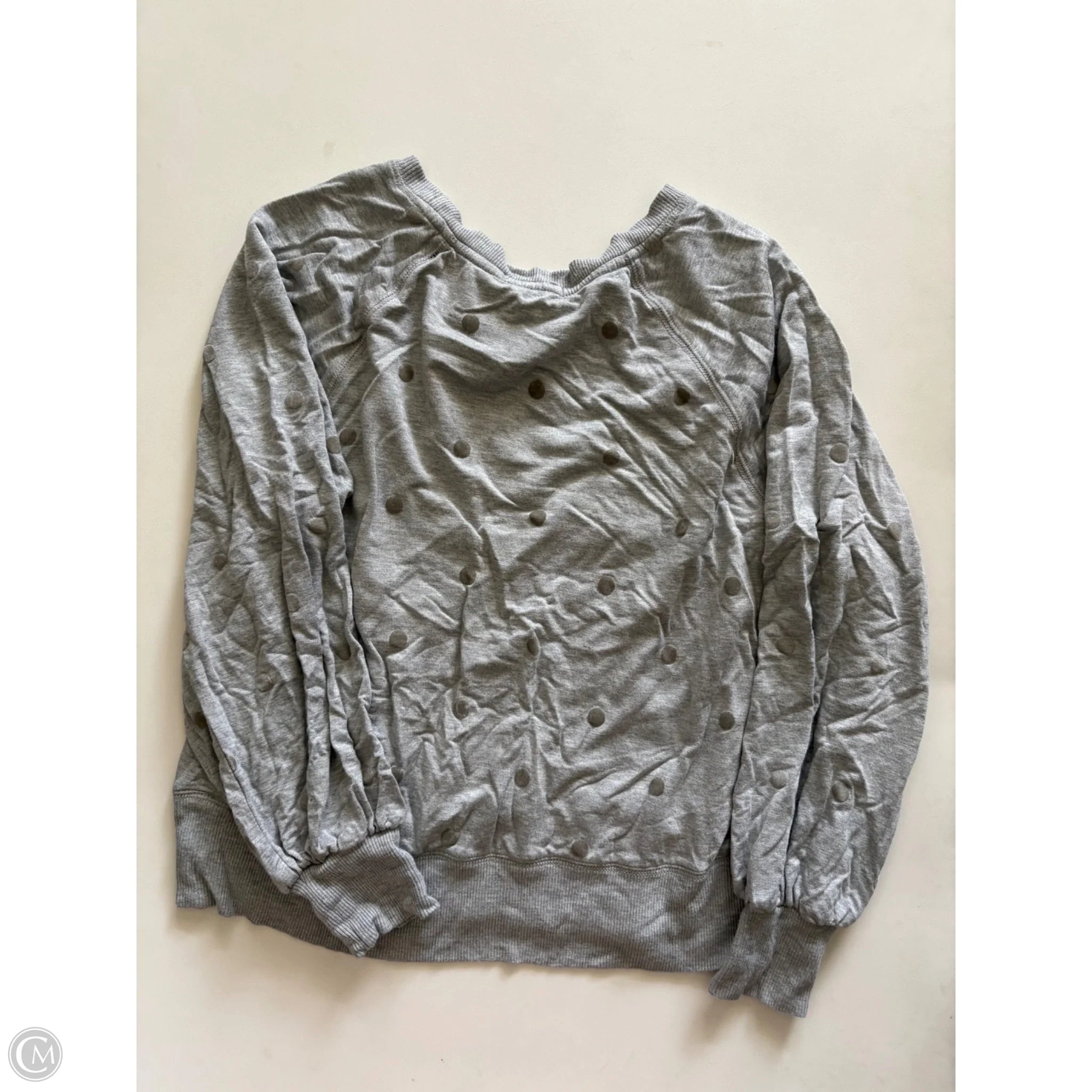 Top Long Sleeve By Z Supply In Polkadot Pattern, Size: S - Image 2