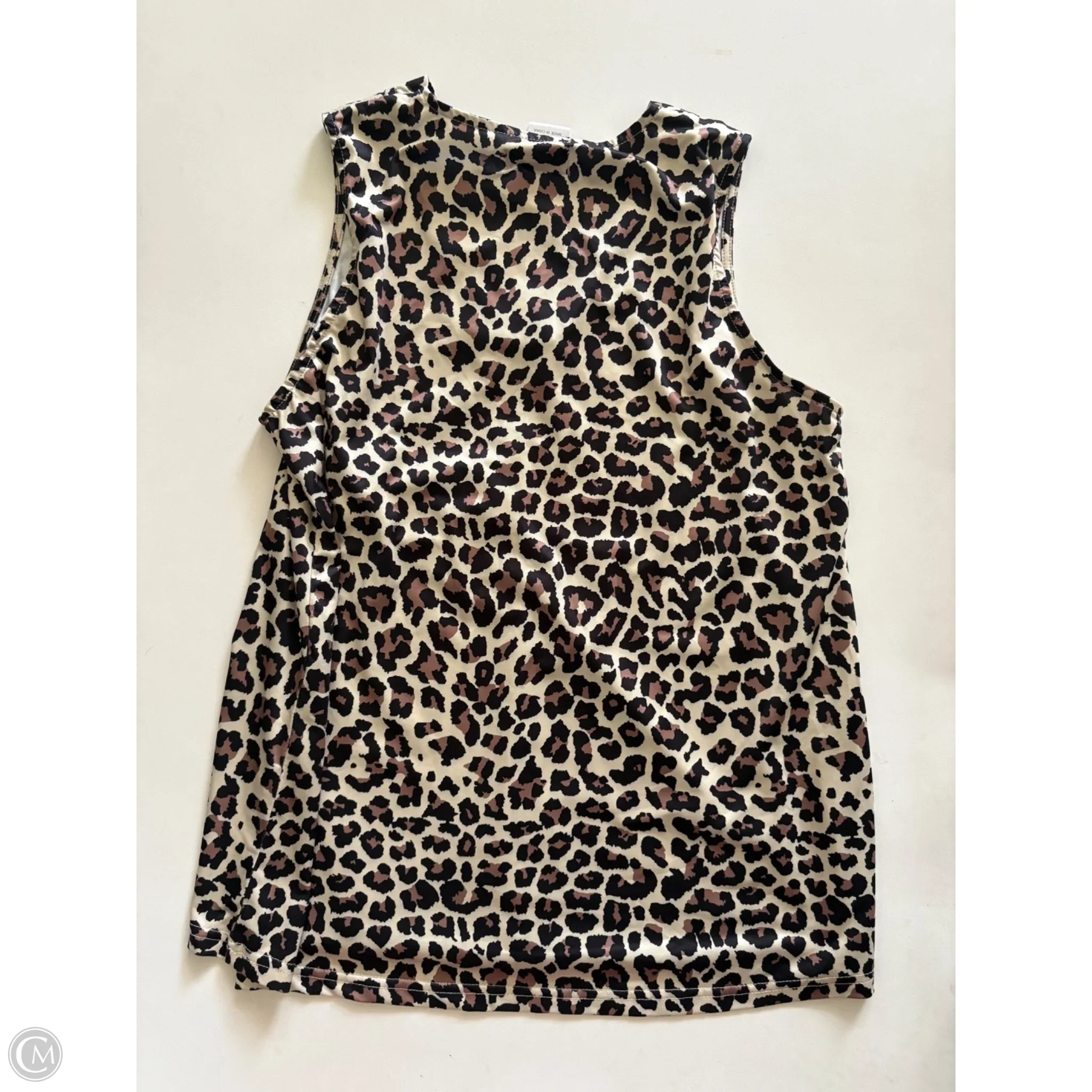 Tank Top By Top It Off In Animal Print, Size: S - Image 2
