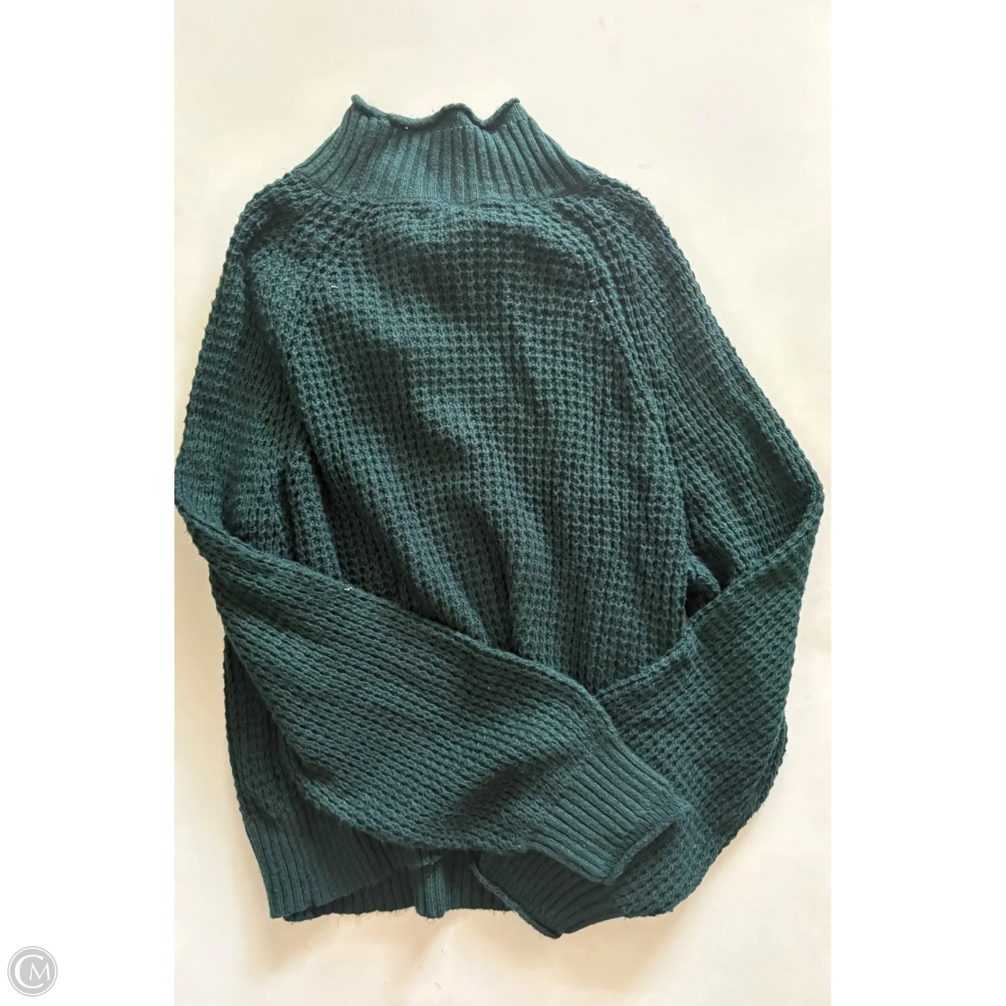 Sweater By American Eagle In Green, Size: Xl - Image 2