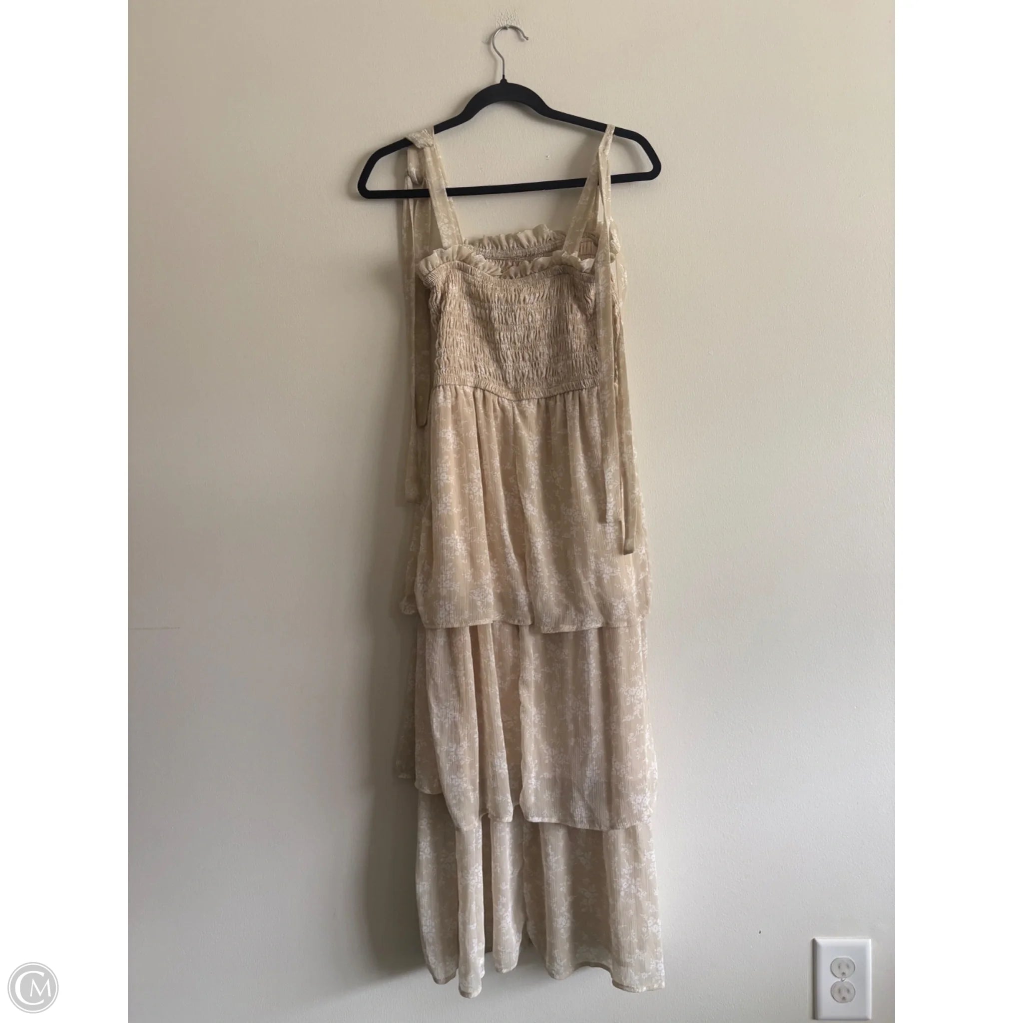 Dress Casual Maxi By Love Tree In Tan, Size: M - Image 2