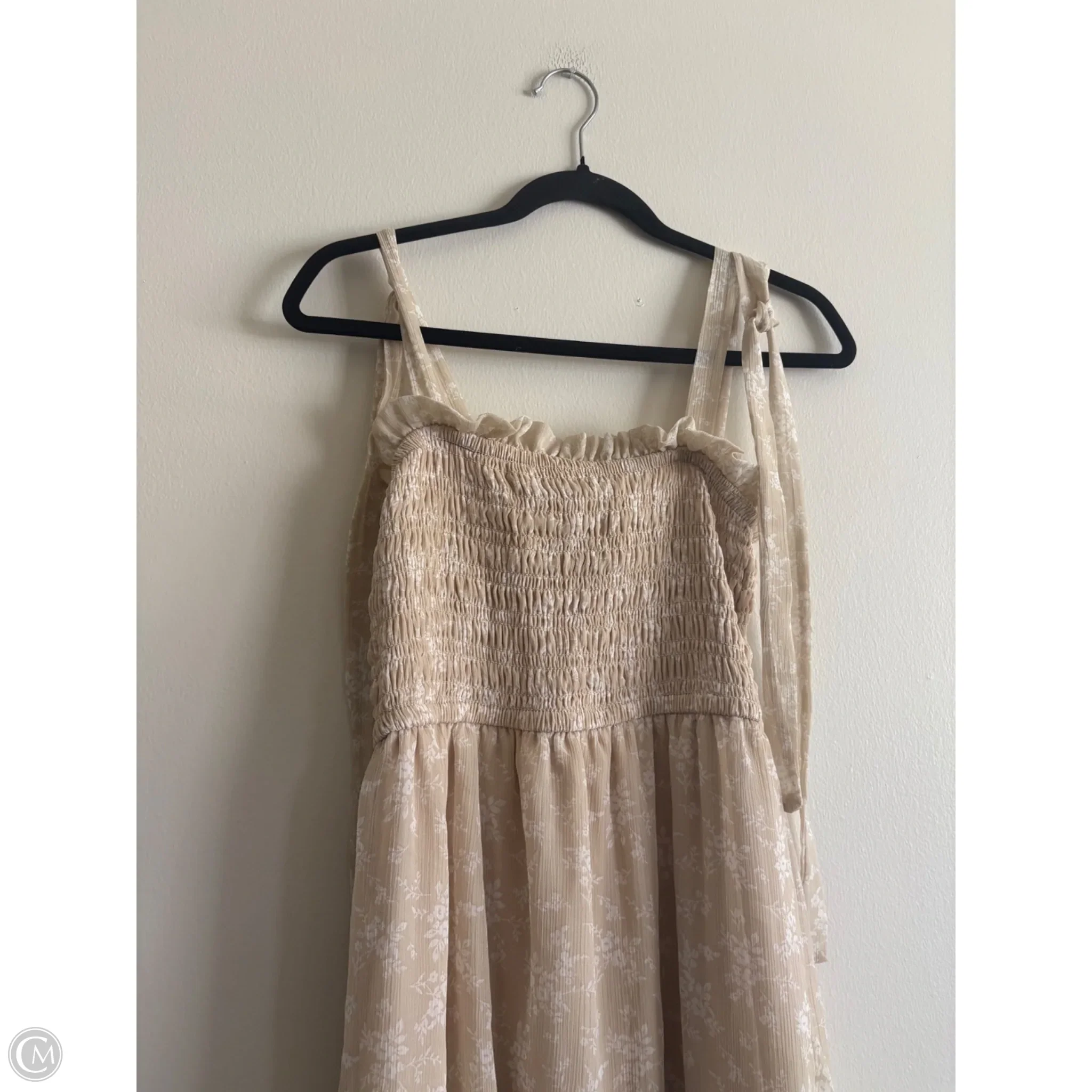 Dress Casual Maxi By Love Tree In Tan, Size: M - Image 3
