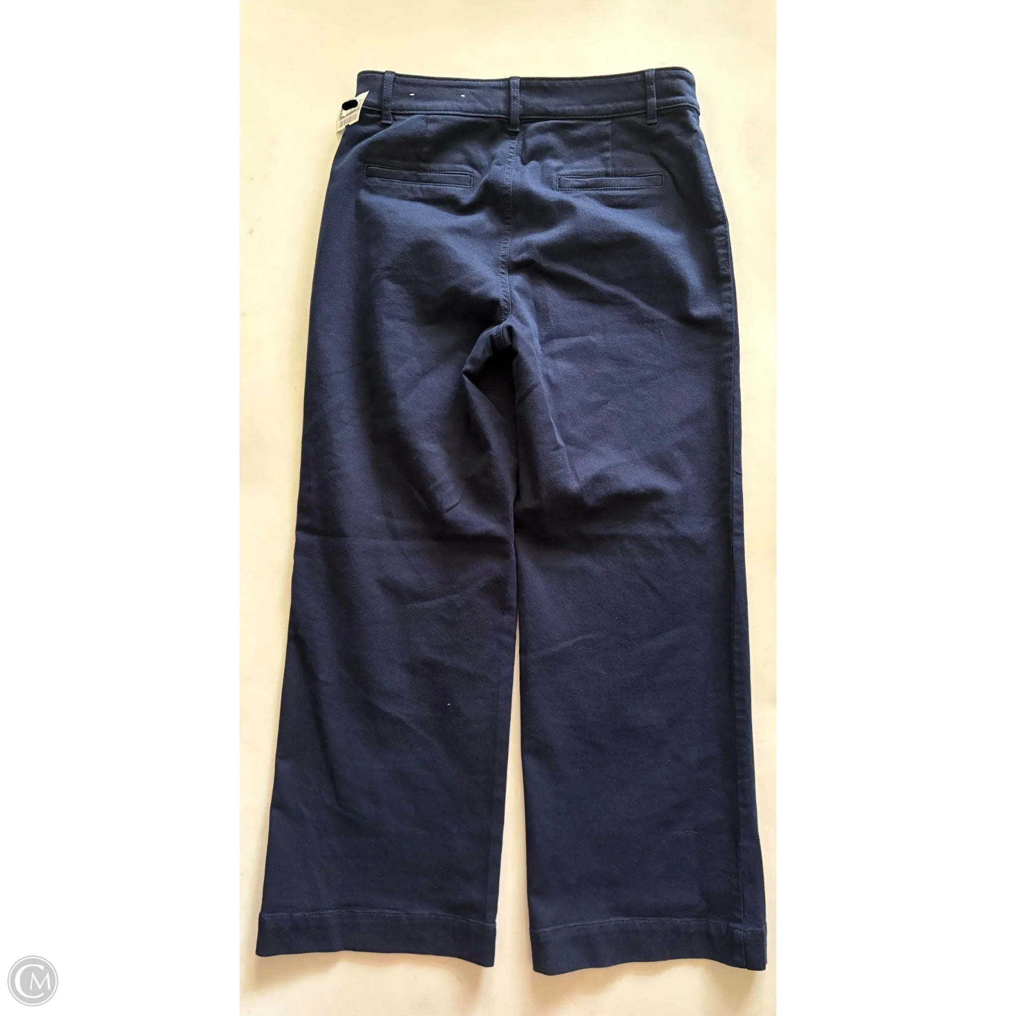 Jeans Wide Leg By Loft In Navy, Size: 6p - Image 2