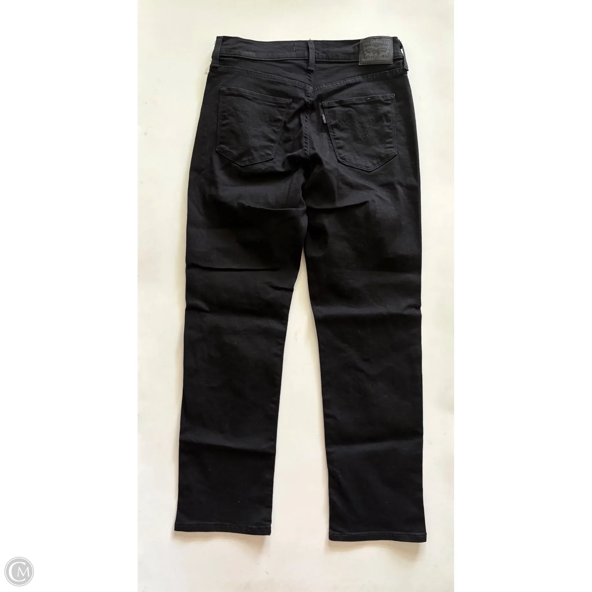 Jeans Straight By Levis In Black, Size: 6p - Image 2