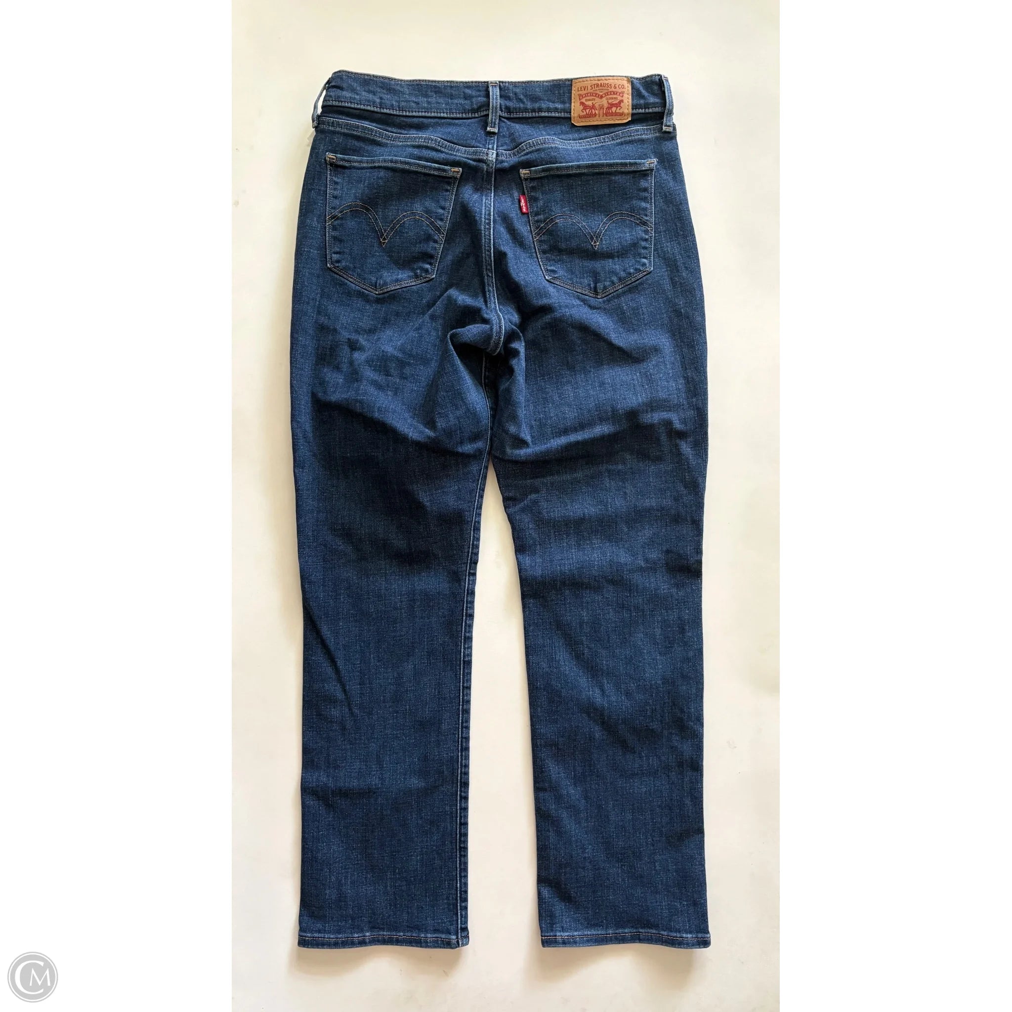 Jeans Straight By Levis In Blue, Size: 6p - Image 2