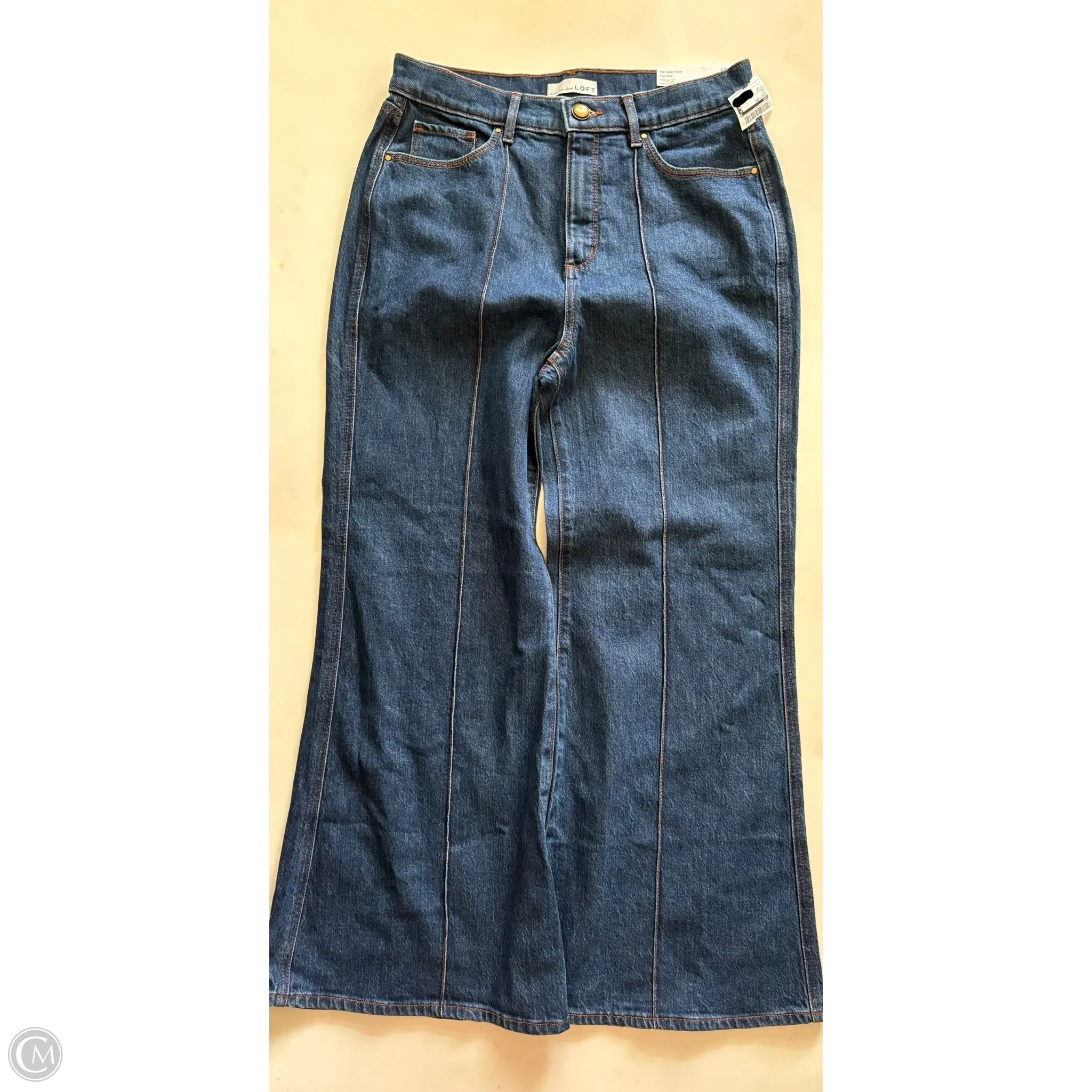 Jeans Flared By Loft In Blue, Size: 10p - Image 1