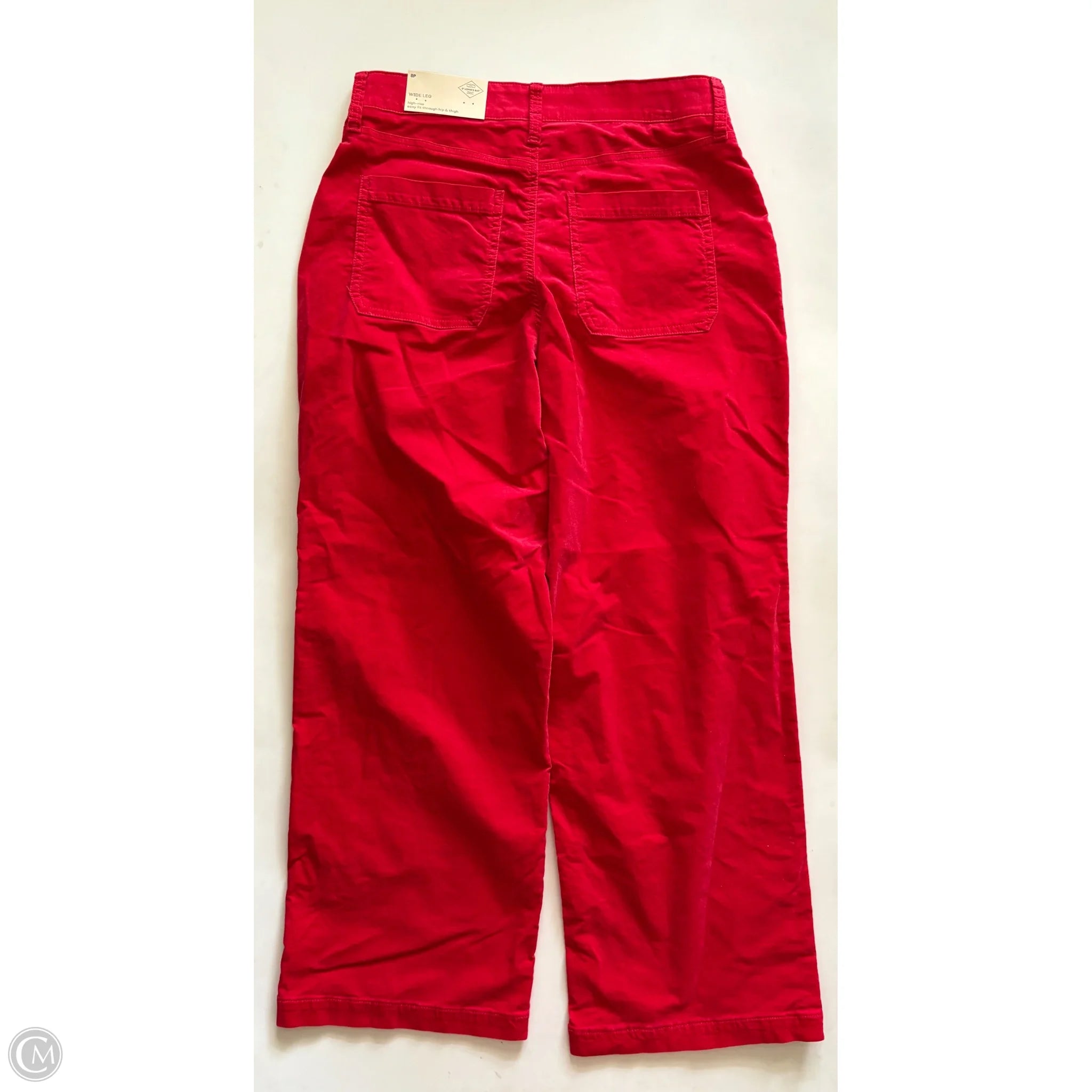 Pants Corduroy By St Johns Bay In Red, Size: 8p - Image 2