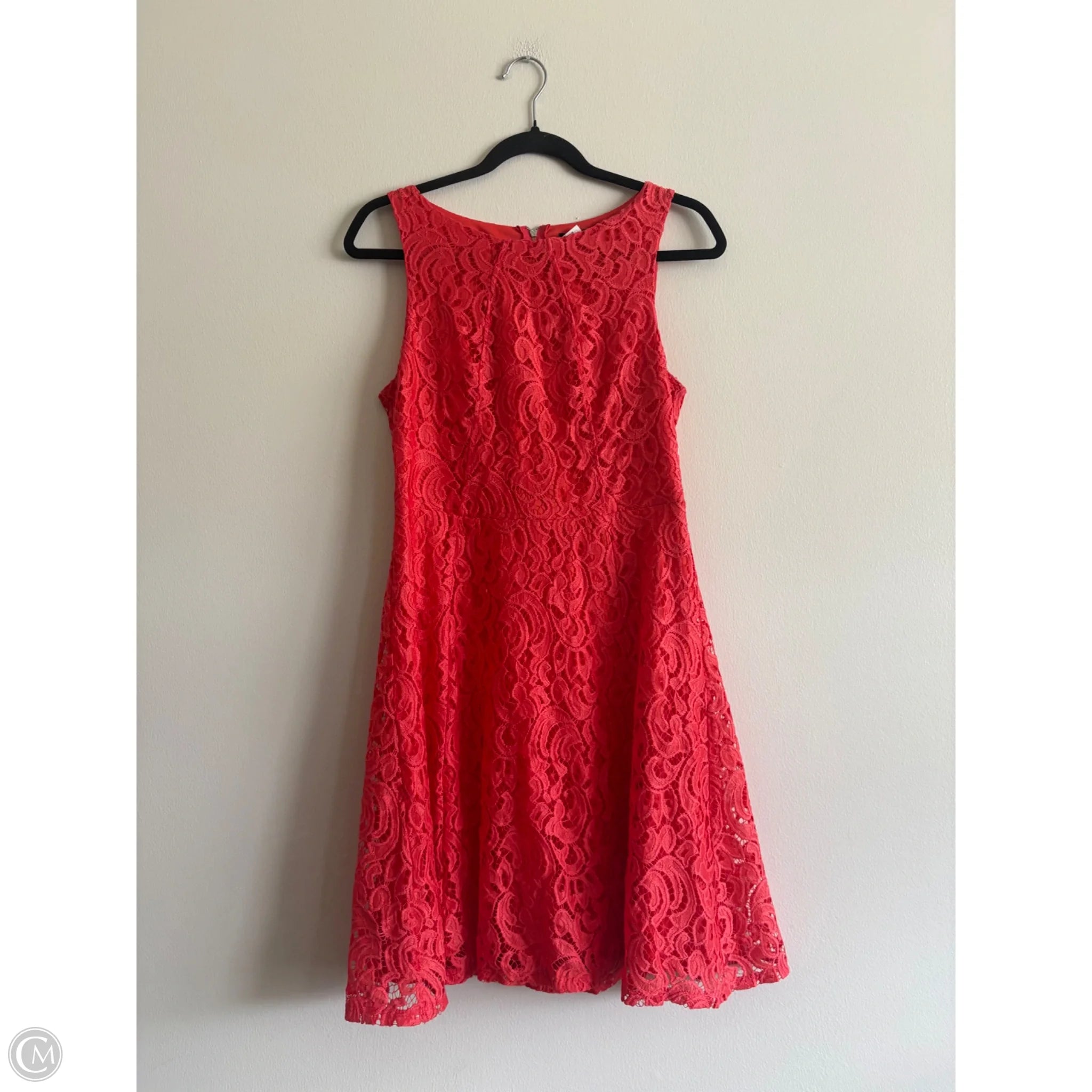 Dress Casual Midi By Apt 9 In Orange, Size: 8 - Image 1