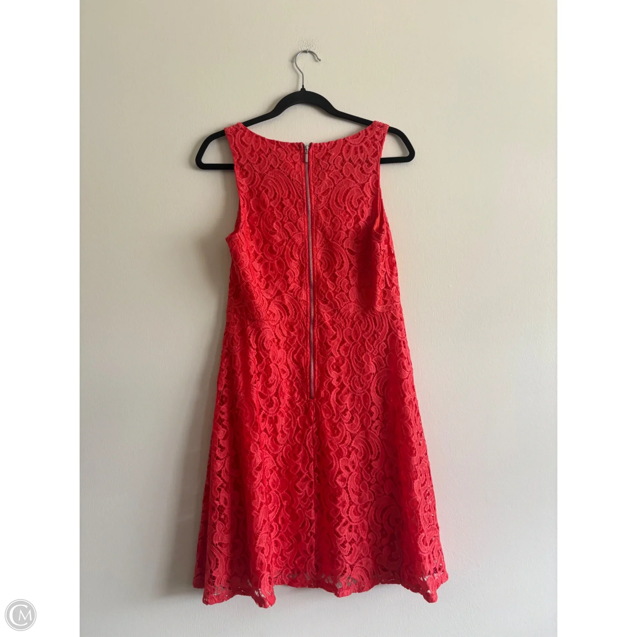 Dress Casual Midi By Apt 9 In Orange, Size: 8 - Image 2